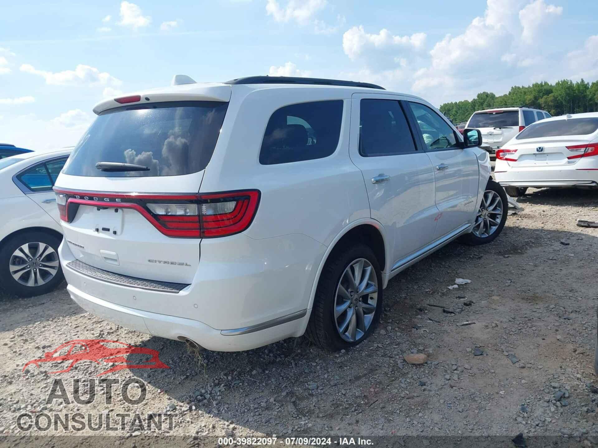DODGE DURANGO 2019 - 1C4RDHEG0KC603127