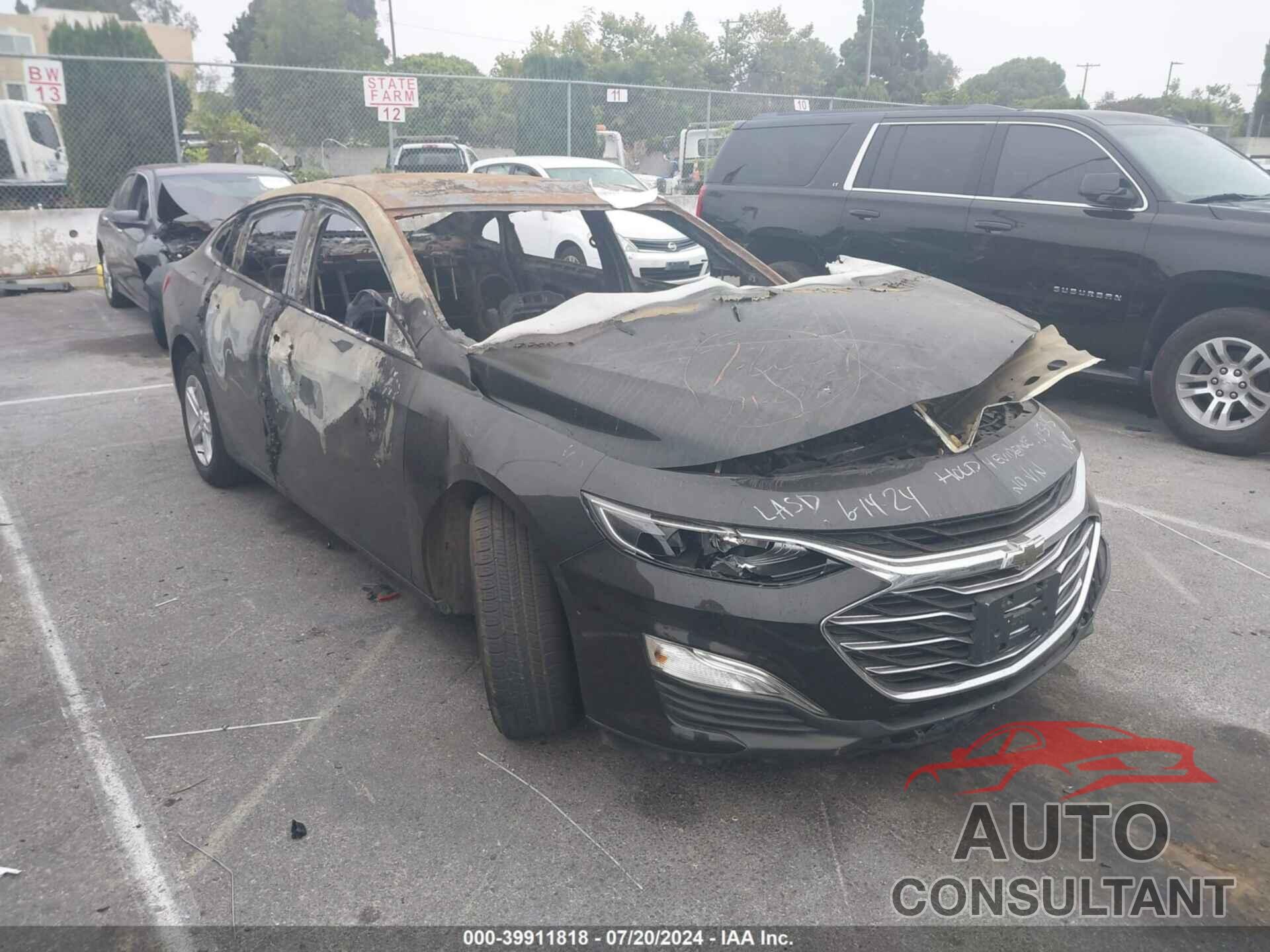 CHEVROLET MALIBU 2019 - 1G1ZB5ST7KF145227
