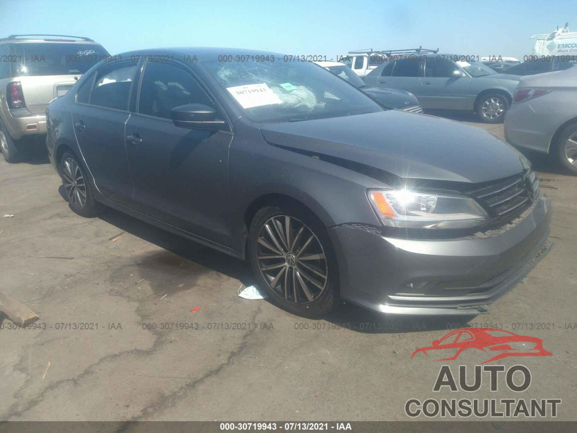 VOLKSWAGEN JETTA SEDAN 2016 - 3VWD17AJ2GM349938