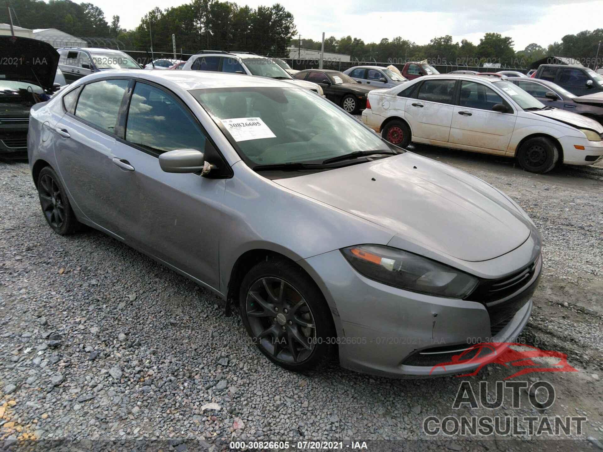 DODGE DART 2016 - 1C3CDFAA7GD728921