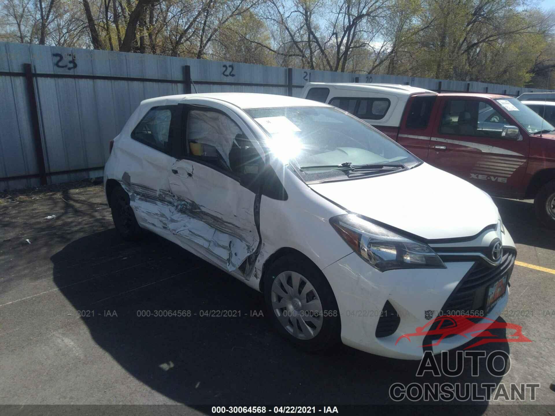 TOYOTA YARIS 2015 - VNKJTUD31FA019190