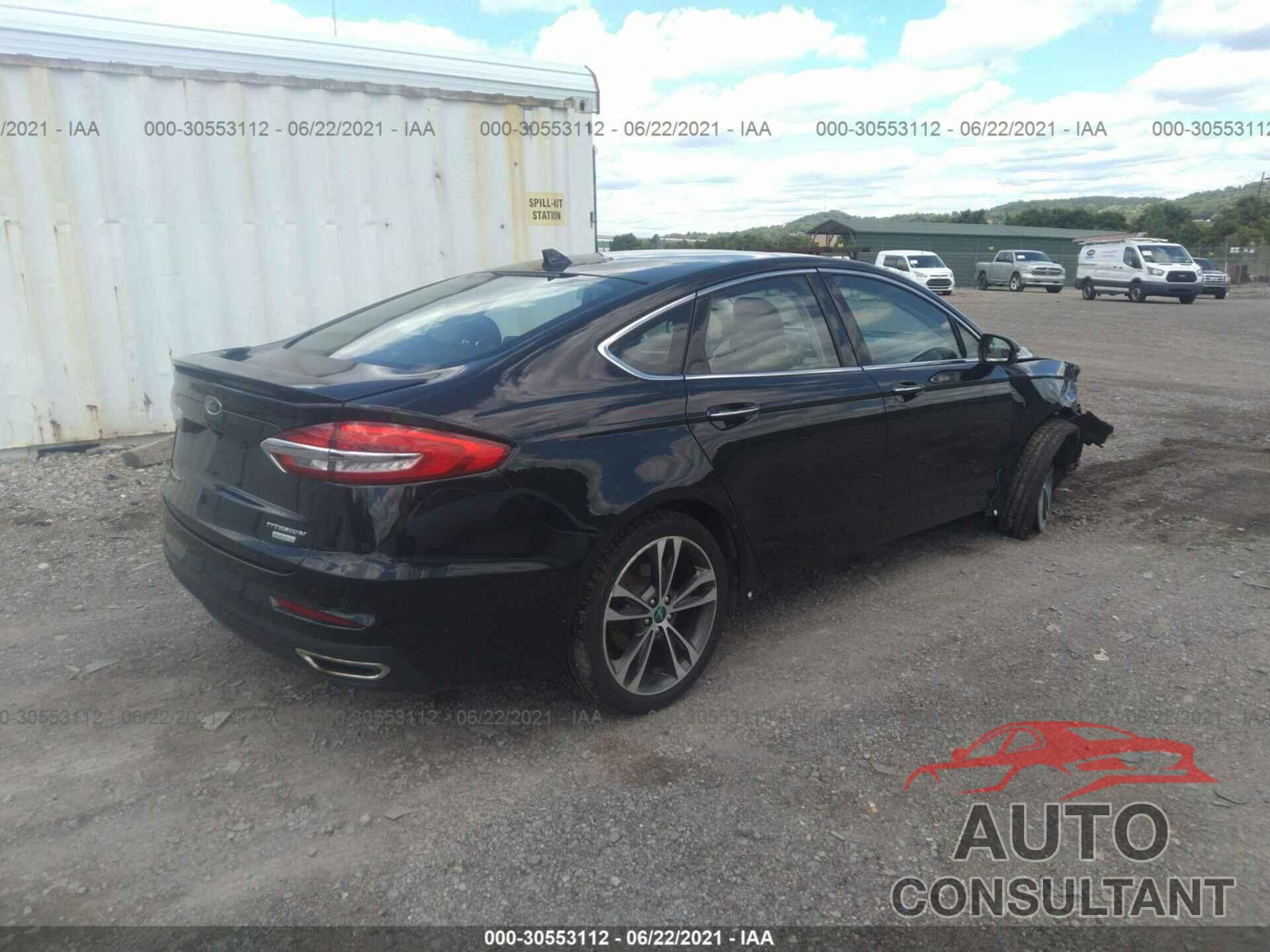 FORD FUSION 2019 - 3FA6P0K92KR265299