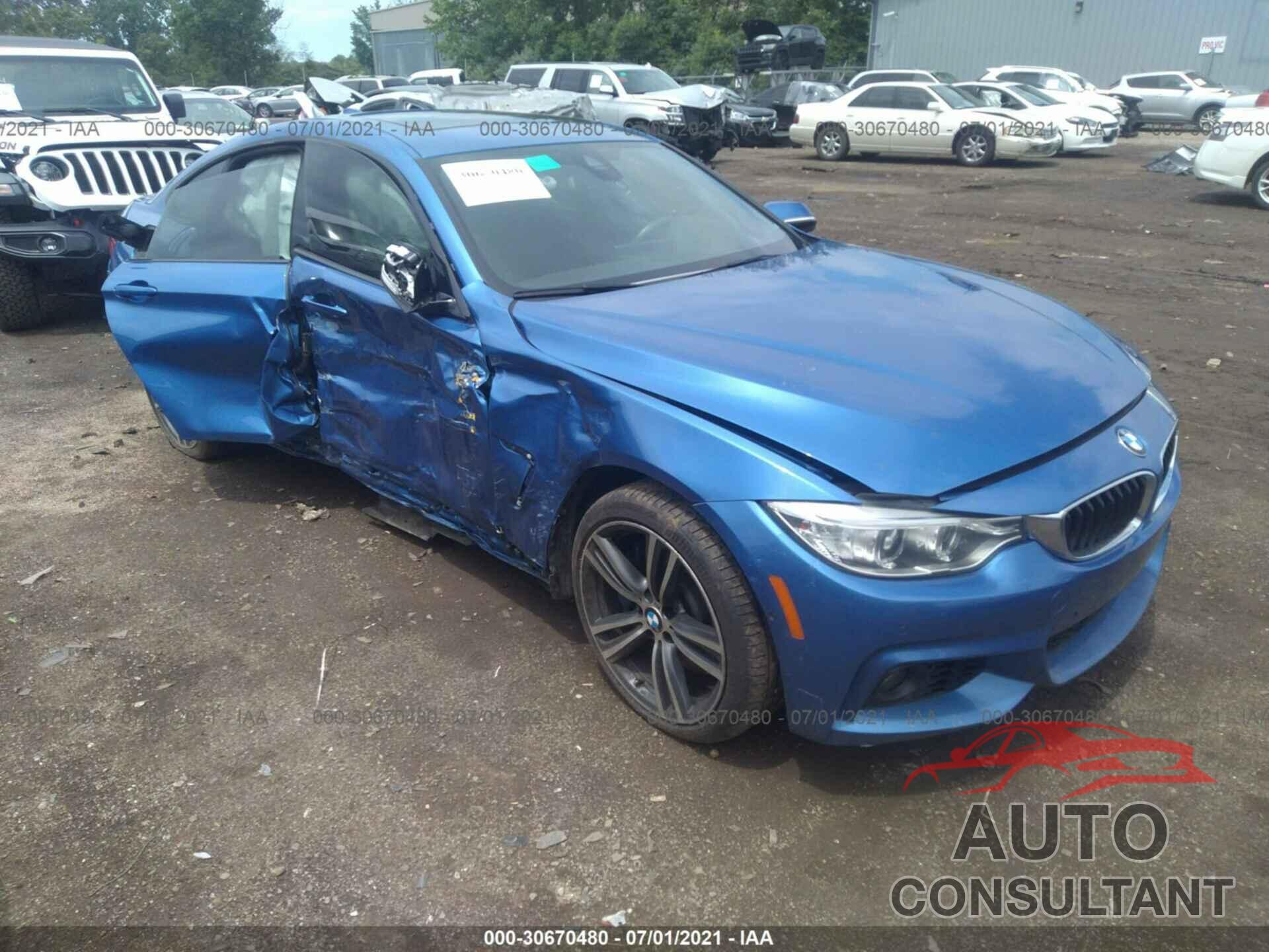 BMW 4 SERIES 2016 - WBA4B3C52GG528058