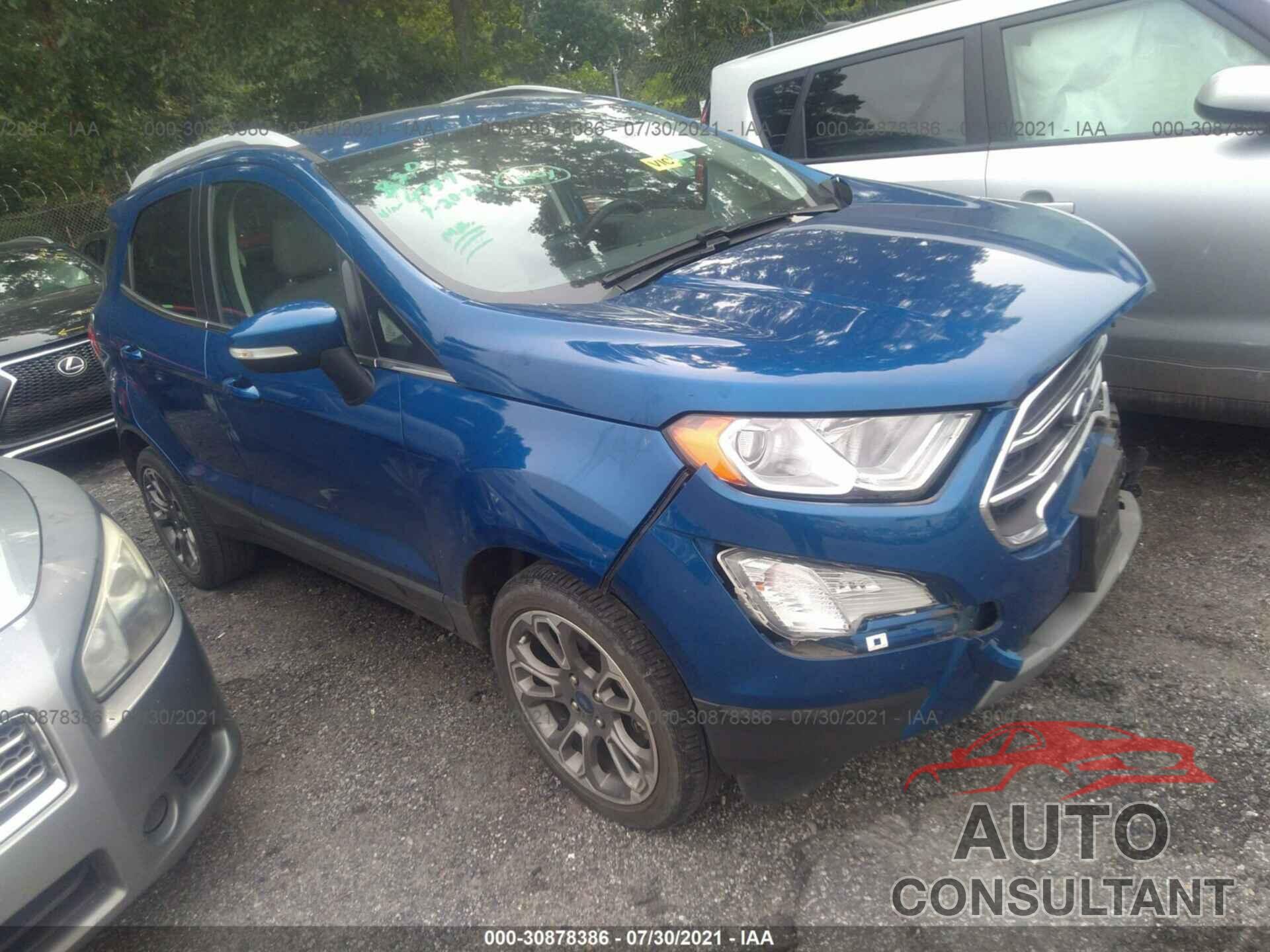 FORD ECOSPORT 2019 - MAJ3S2KE4KC274739