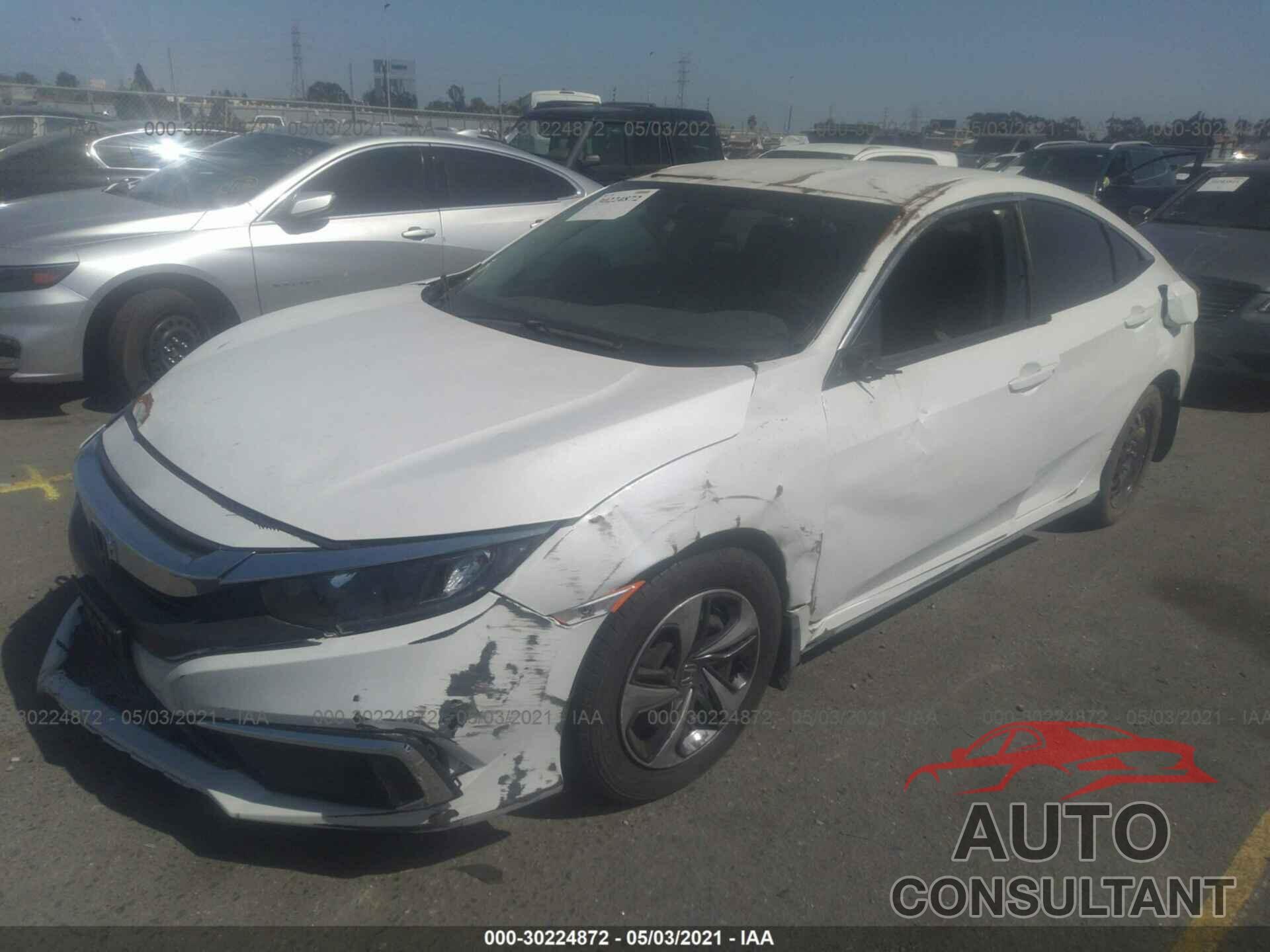 HONDA CIVIC SEDAN 2019 - 2HGFC2F6XKH580088