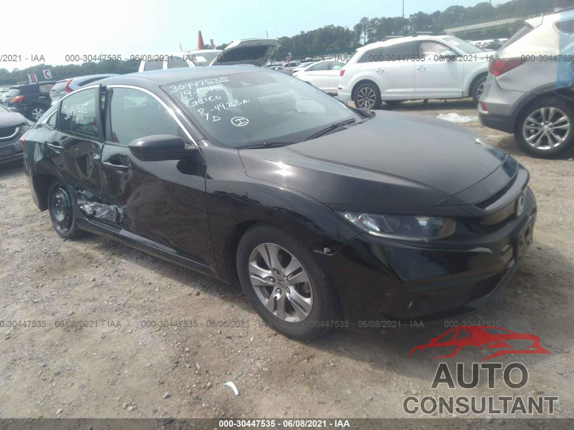 HONDA CIVIC SEDAN 2019 - 2HGFC2F82KH539200