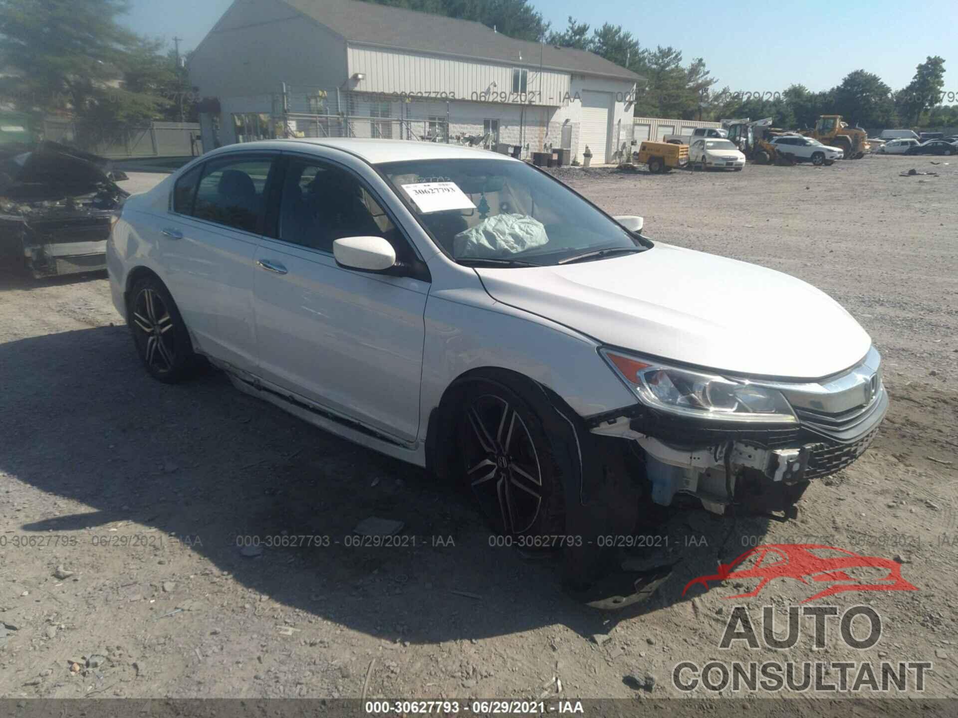 HONDA ACCORD SEDAN 2017 - 1HGCR2F53HA021286