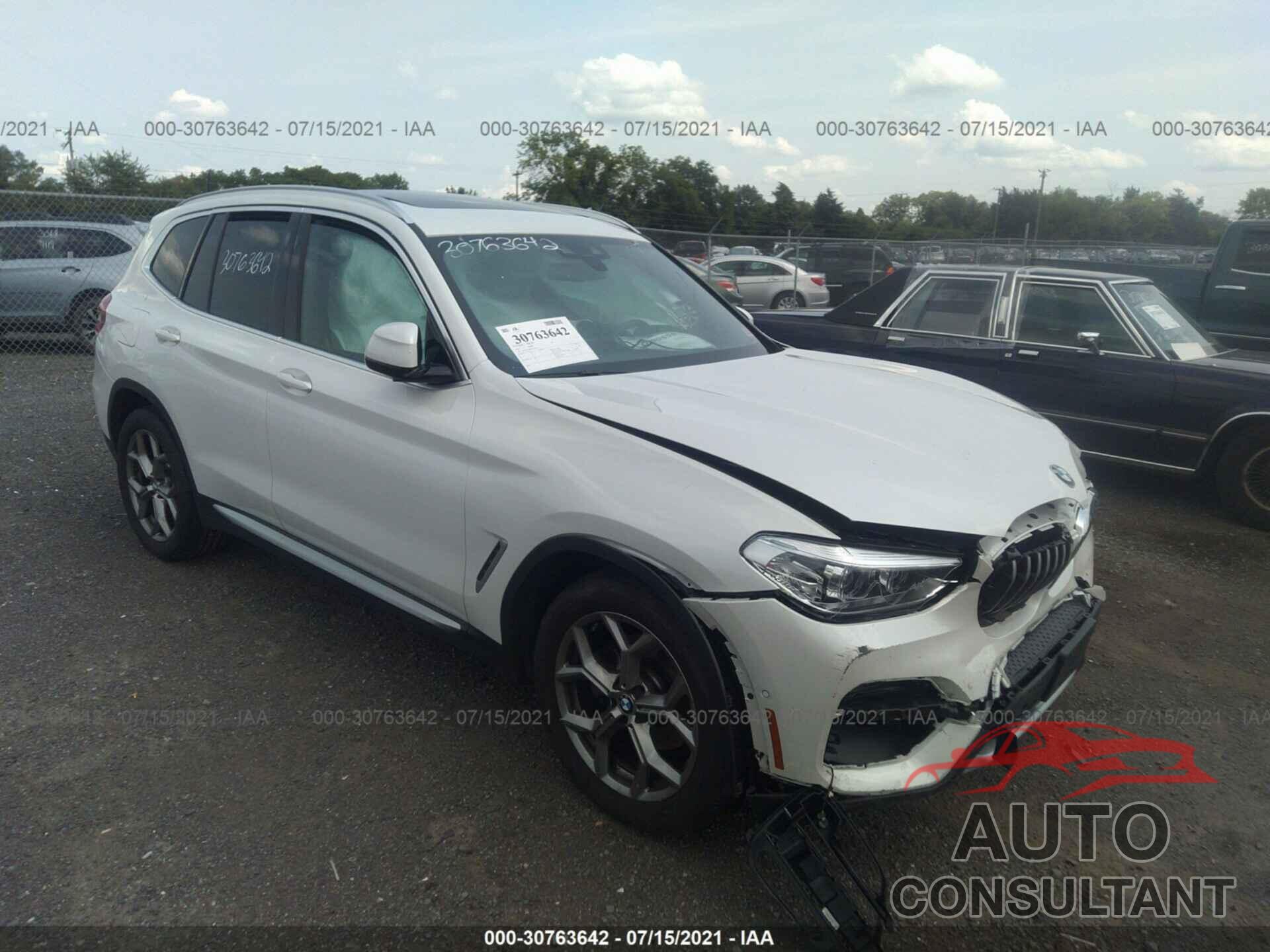 BMW X3 2021 - 5UXTY5C07M9D79421