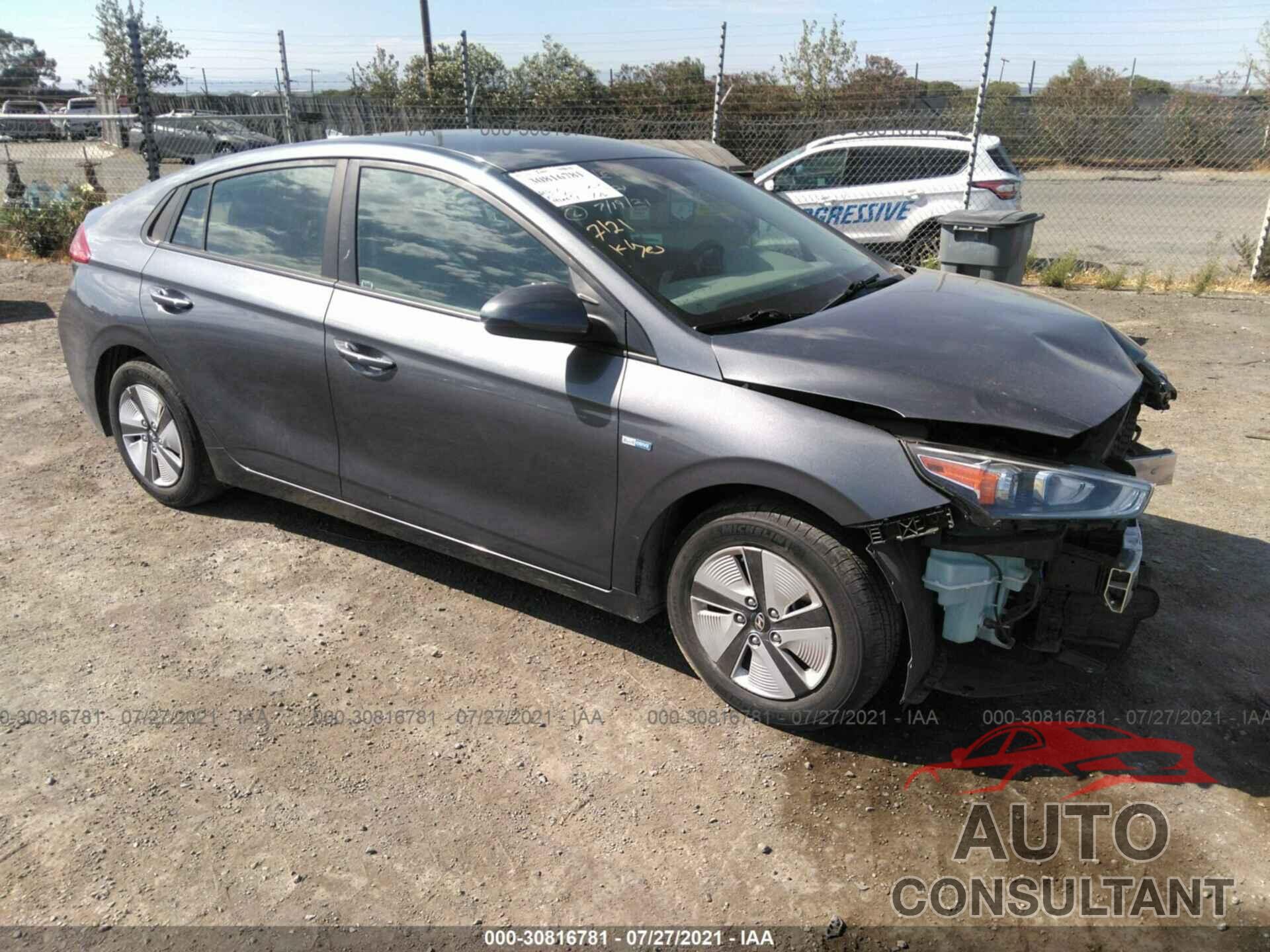 HYUNDAI IONIQ HYBRID 2017 - KMHC65LC5HU037415