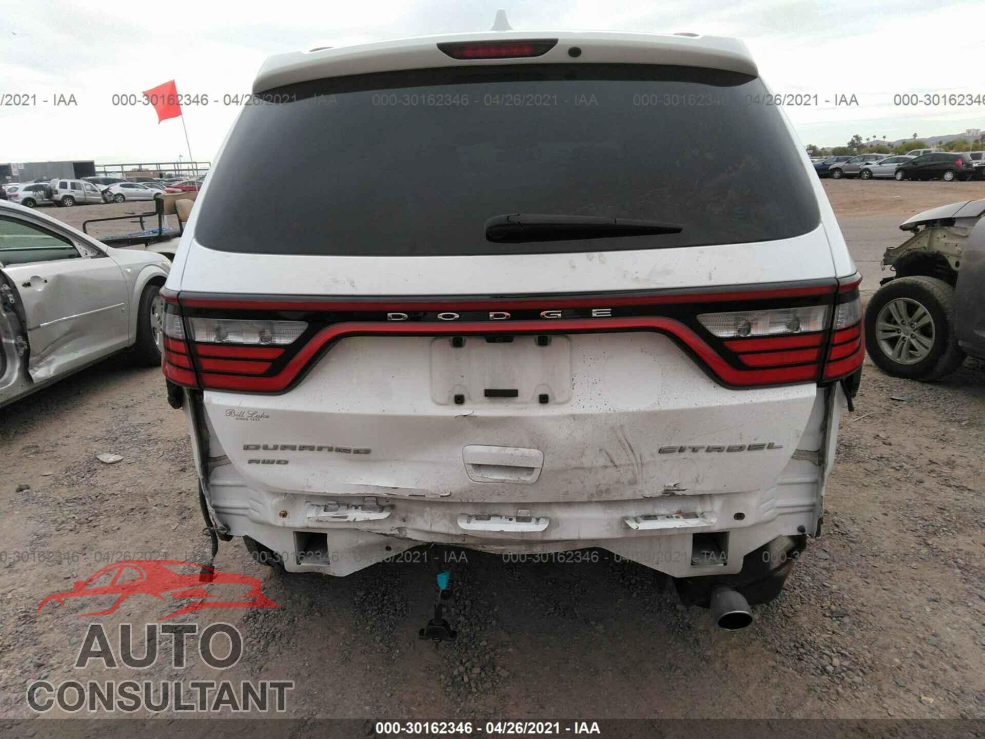 DODGE DURANGO 2017 - 1C4RDJEG9HC627345