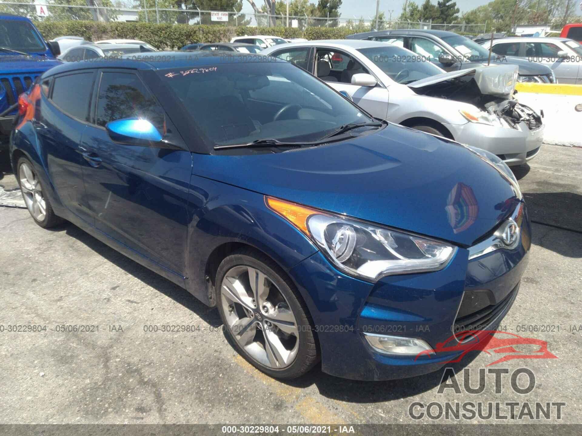 HYUNDAI VELOSTER 2017 - KMHTC6AD1HU321344