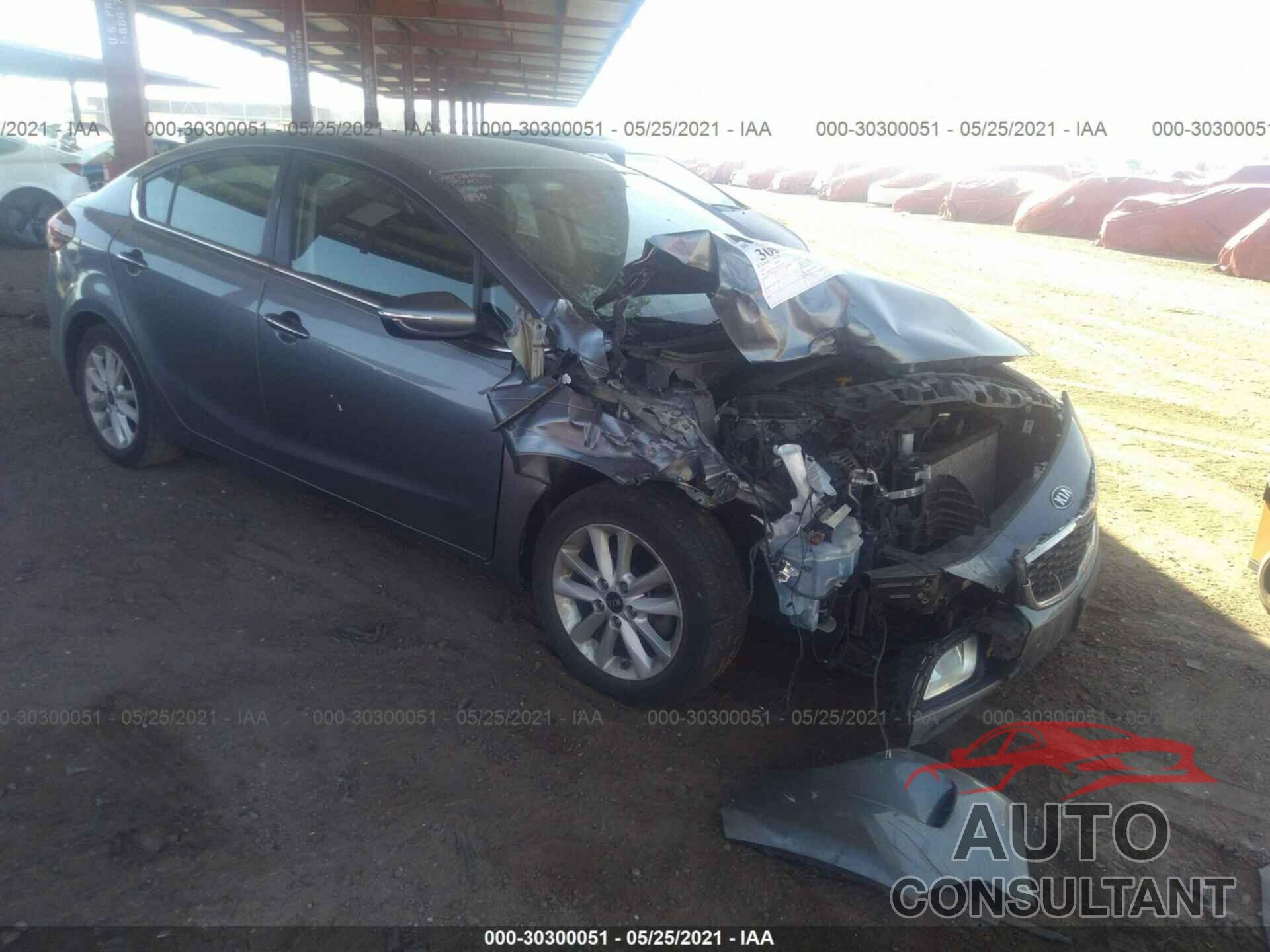 KIA FORTE 2017 - 3KPFL4A73HE041990