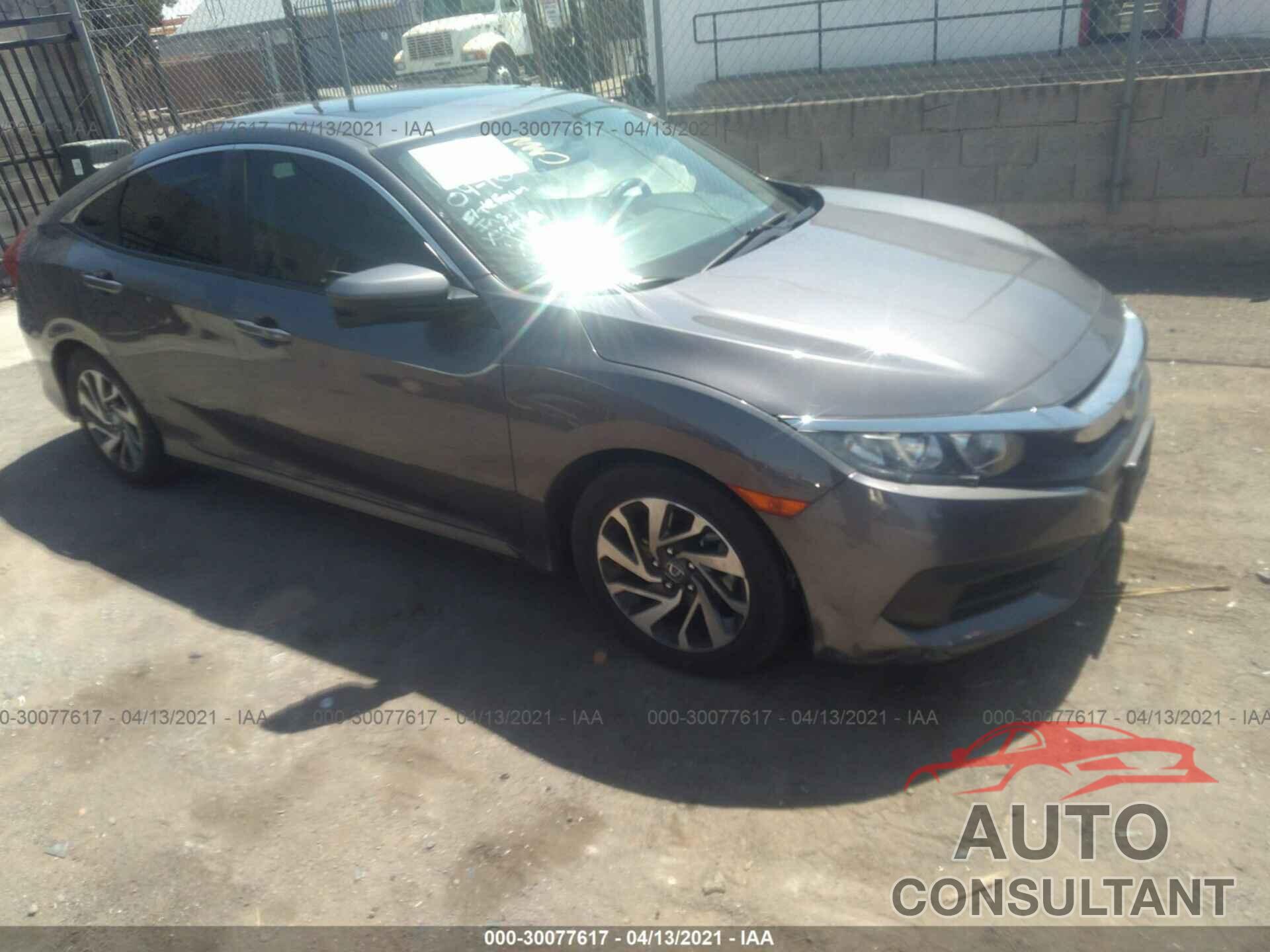 HONDA CIVIC SEDAN 2016 - 19XFC2F75GE200083