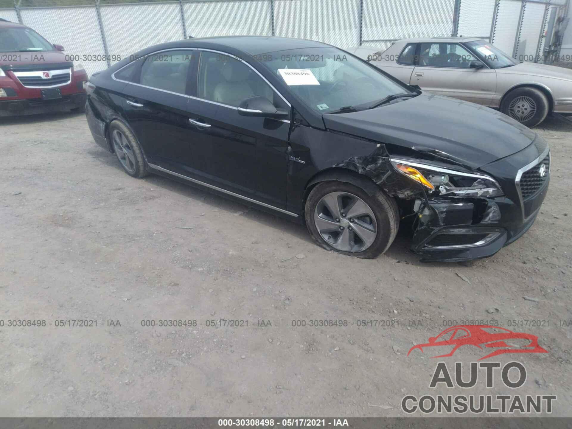 HYUNDAI SONATA HYBRID 2017 - KMHE34L14HA050524