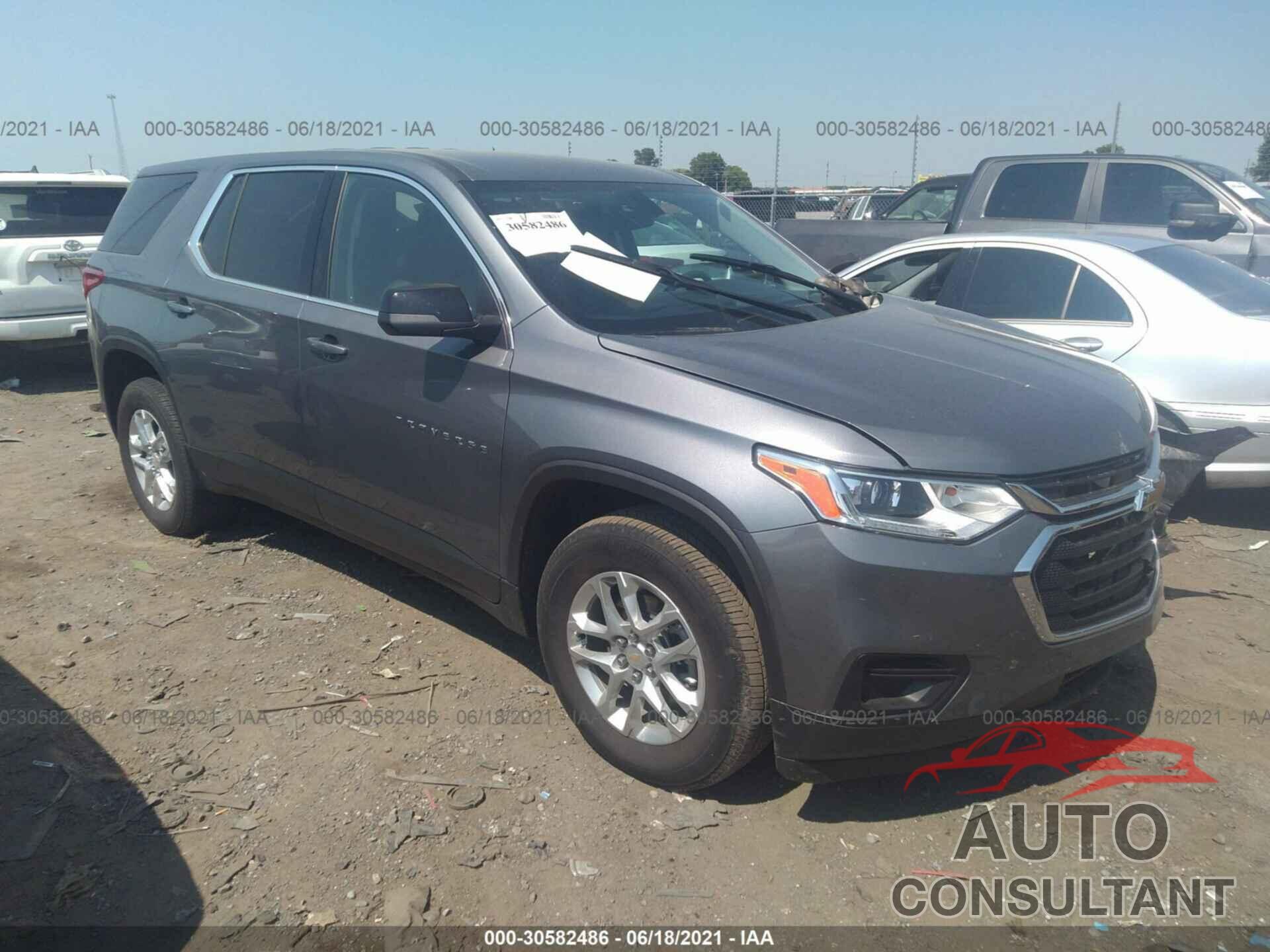 CHEVROLET TRAVERSE 2021 - 1GNERFKW4MJ145565