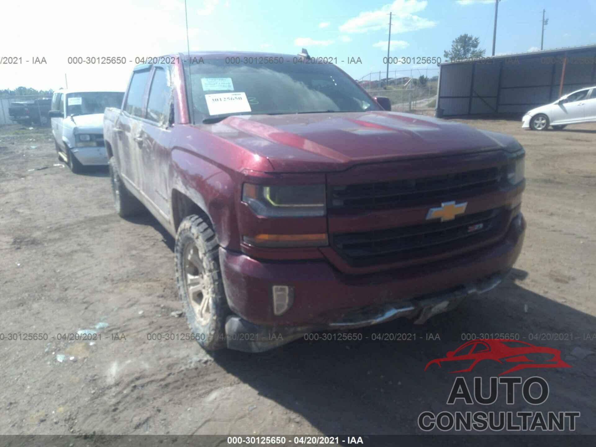 CHEVROLET SILVERADO 1500 2017 - 3GCUKRECXHG161109
