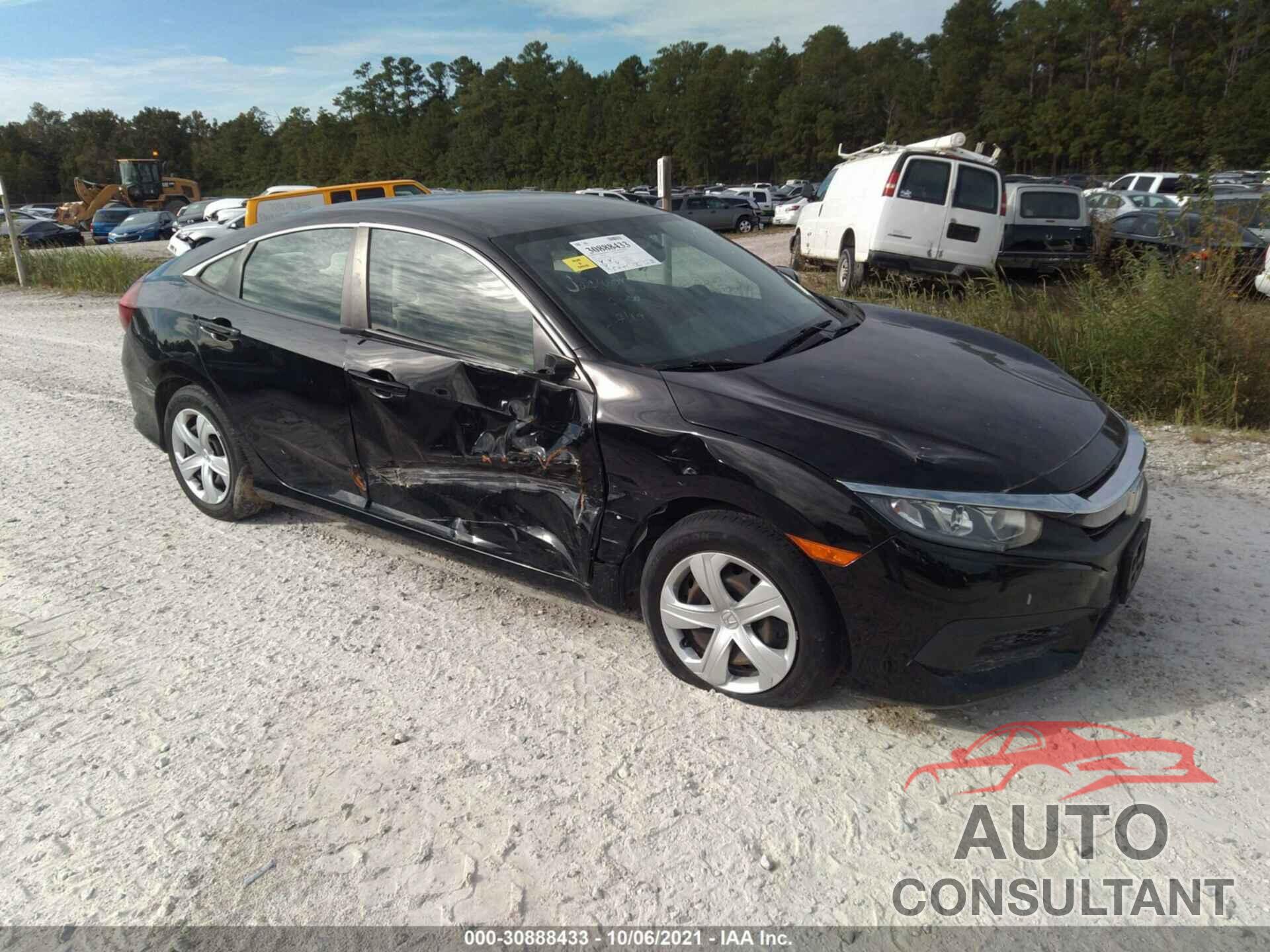 HONDA CIVIC SEDAN 2016 - 19XFC2F54GE066388