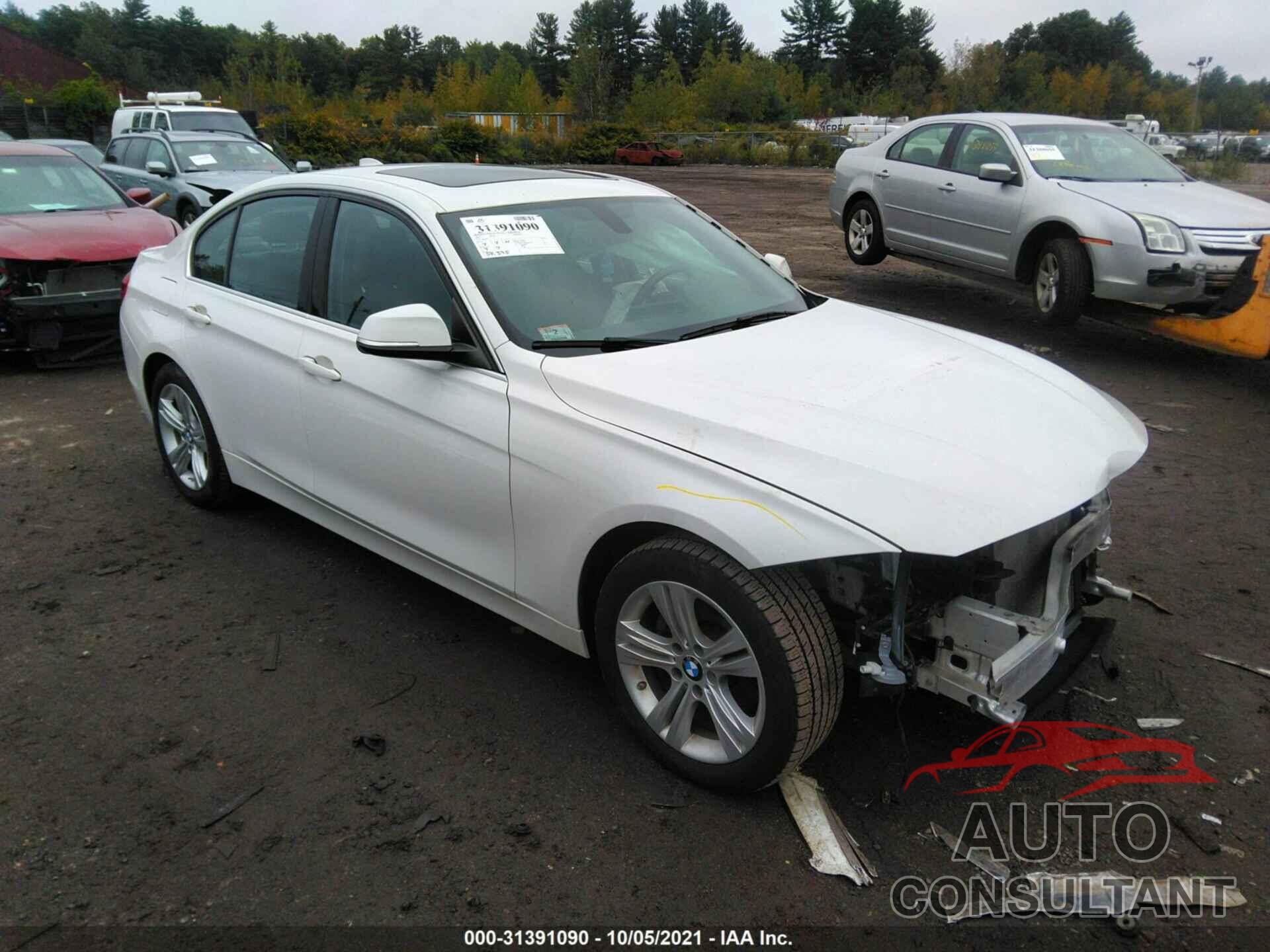 BMW 3 SERIES 2017 - WBA8D9G32HNU64091
