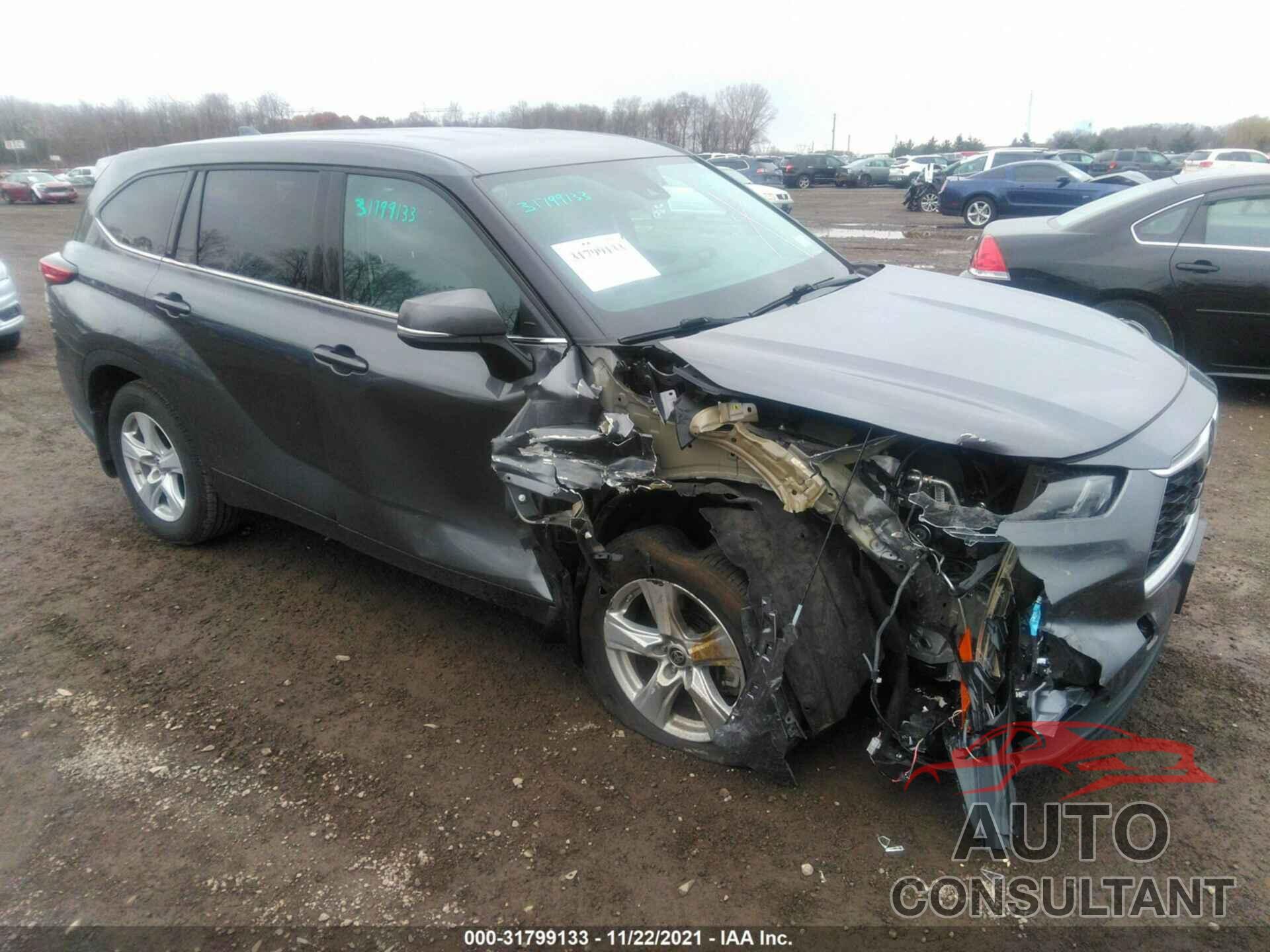 TOYOTA HIGHLANDER 2021 - 5TDBZRBH4MS529122