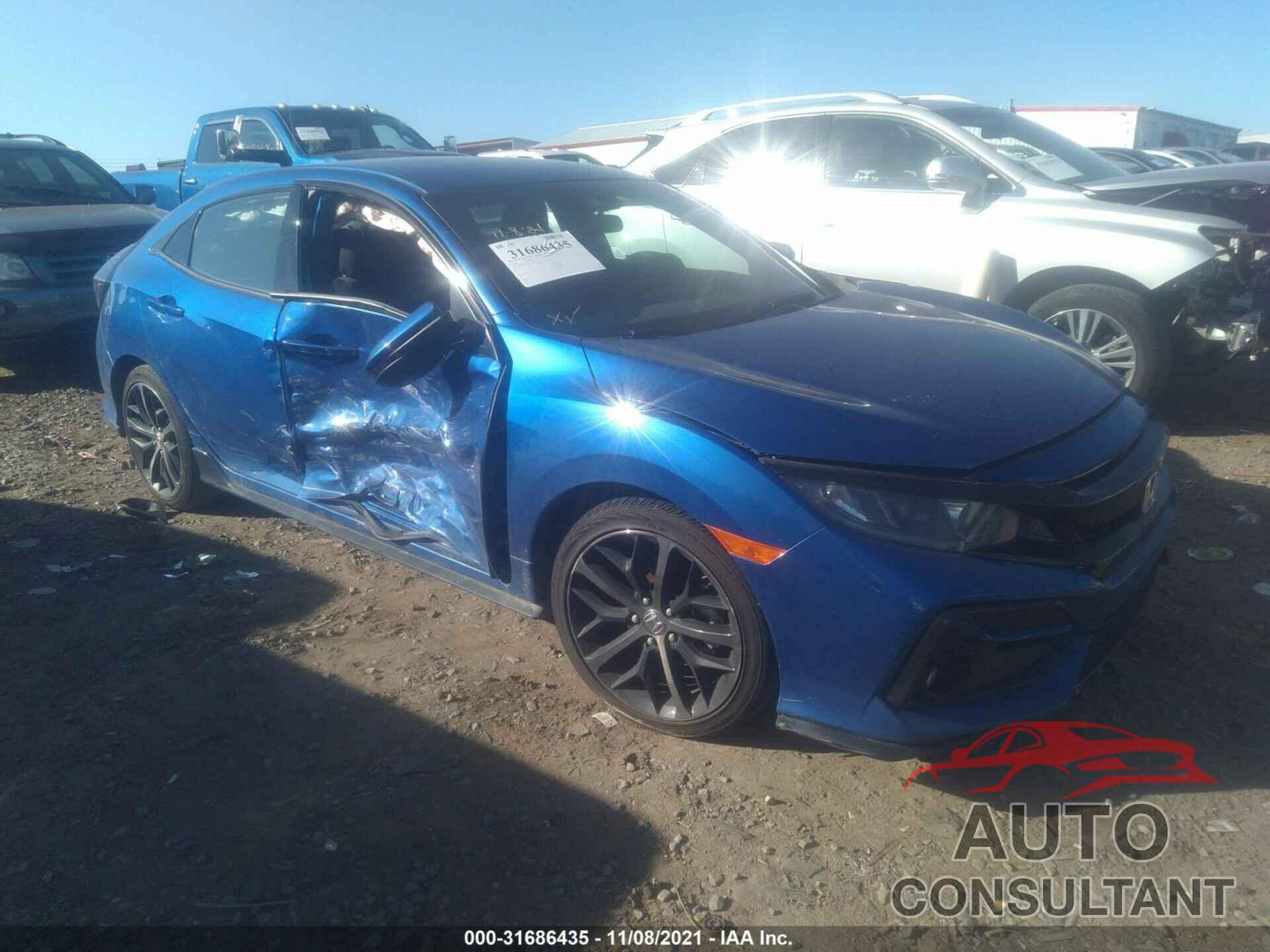 HONDA CIVIC HATCHBACK 2020 - SHHFK7H45LU209372