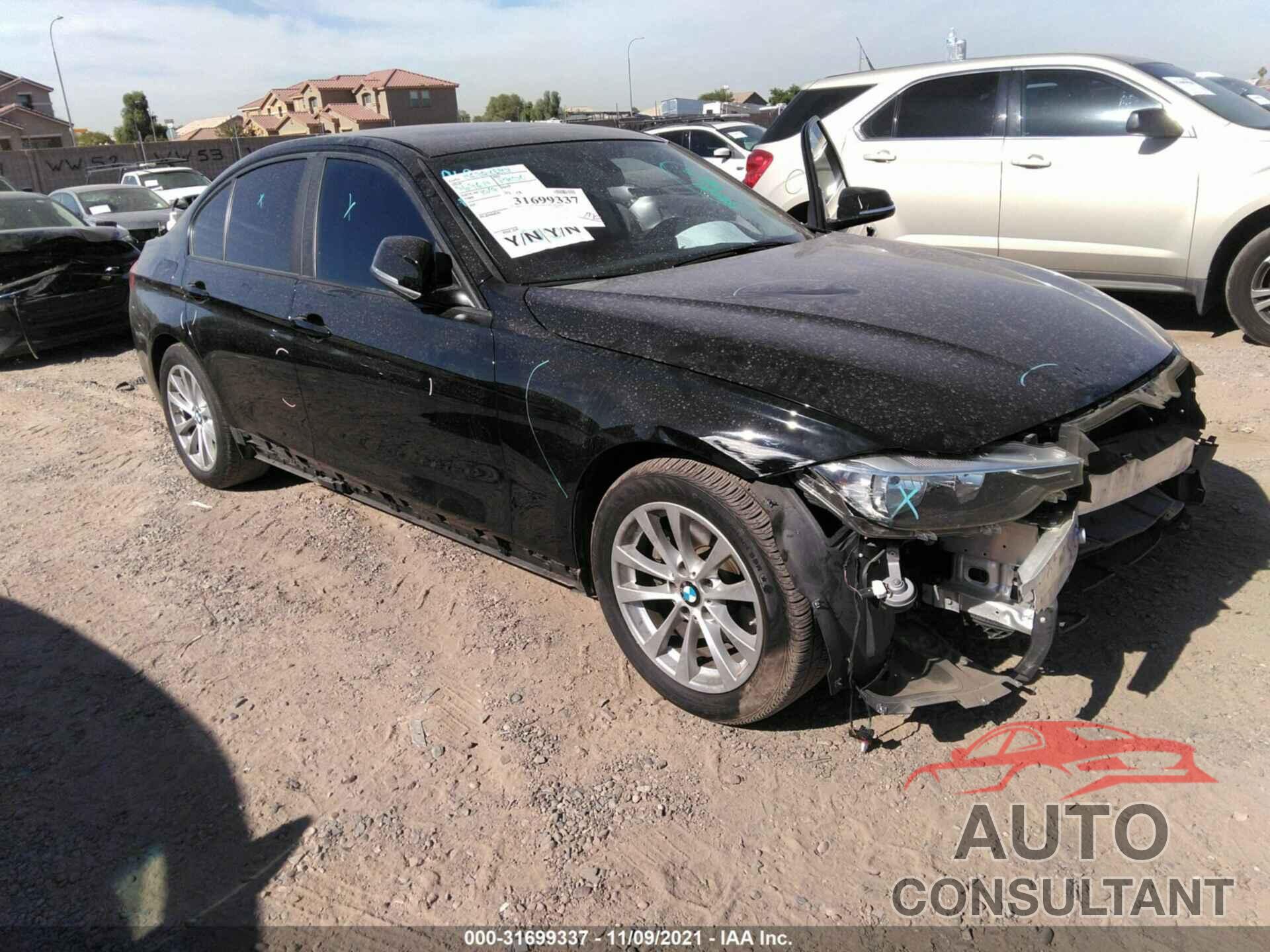 BMW 3 SERIES 2017 - WBA8A9C59HK619768