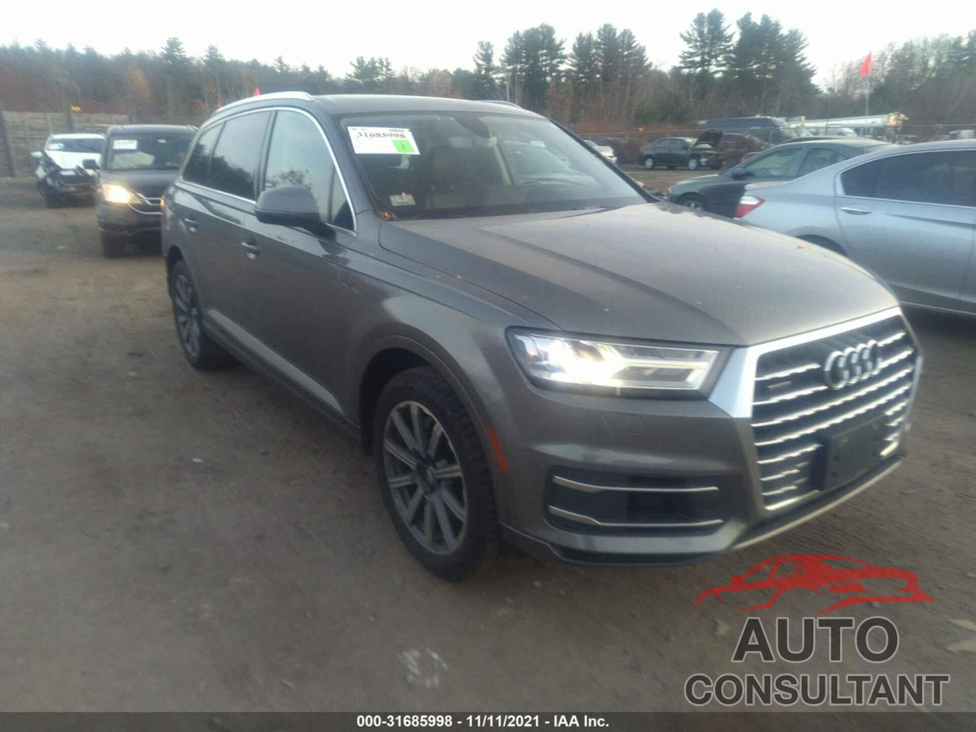 AUDI Q7 2017 - WA1LAAF76HD004380