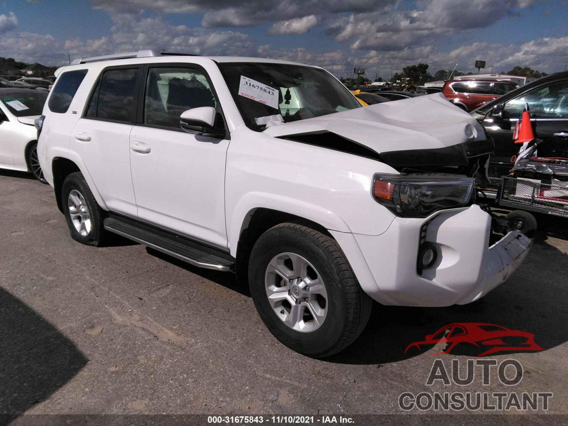 TOYOTA 4RUNNER 2016 - JTEZU5JR8G5143292