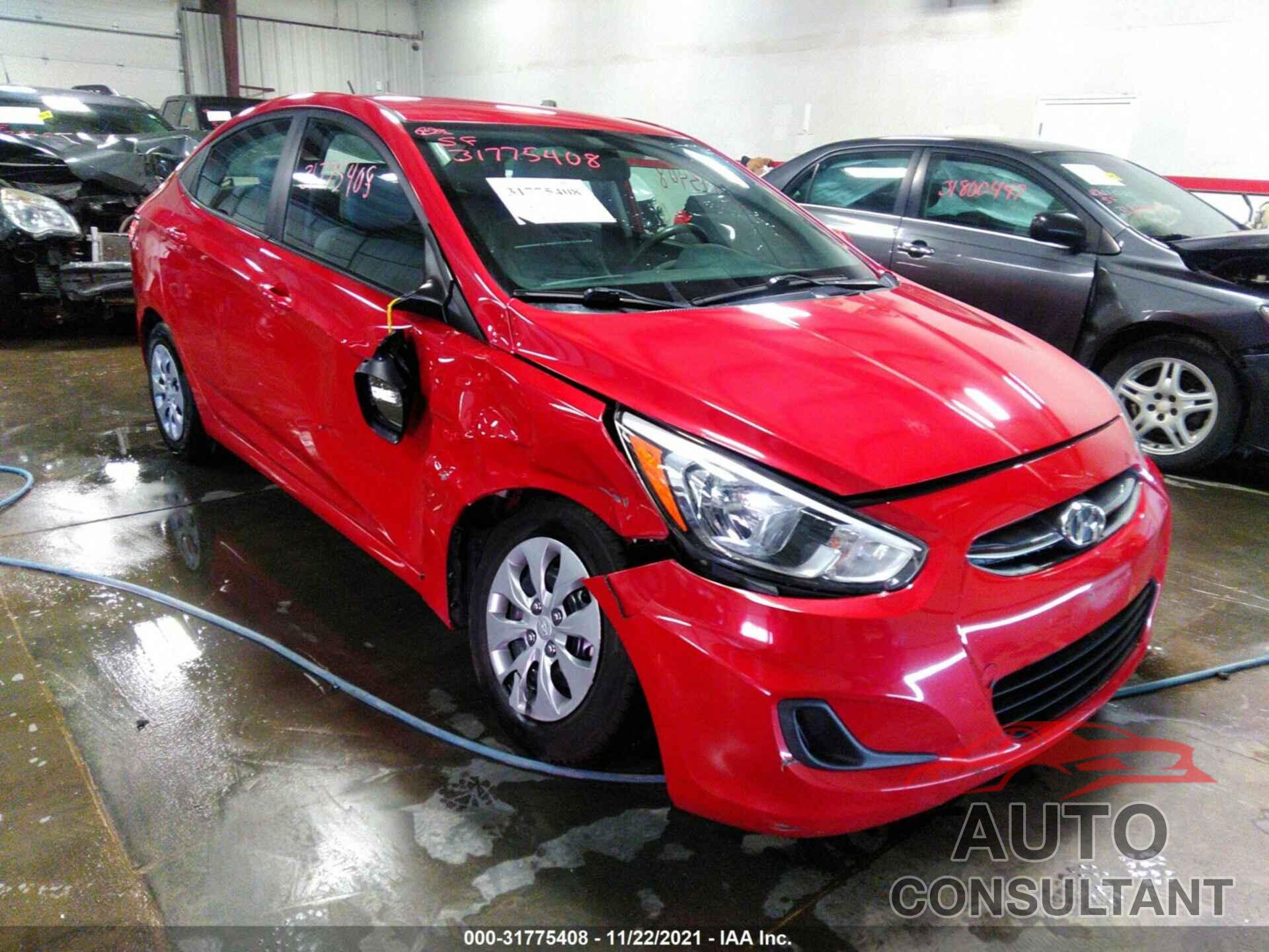 HYUNDAI ACCENT 2017 - KMHCT4AE0HU173023