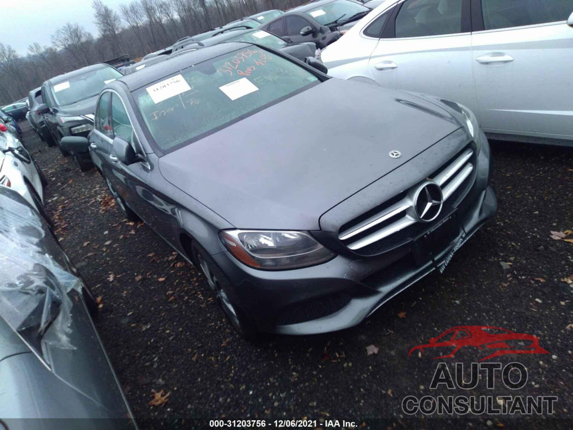 MERCEDES-BENZ C-CLASS 2018 - WDDWF4KB3JR346495