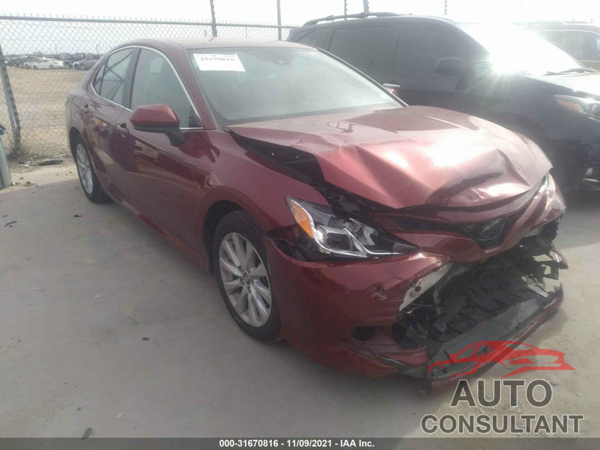 TOYOTA CAMRY 2020 - 4T1C11AK0LU301134