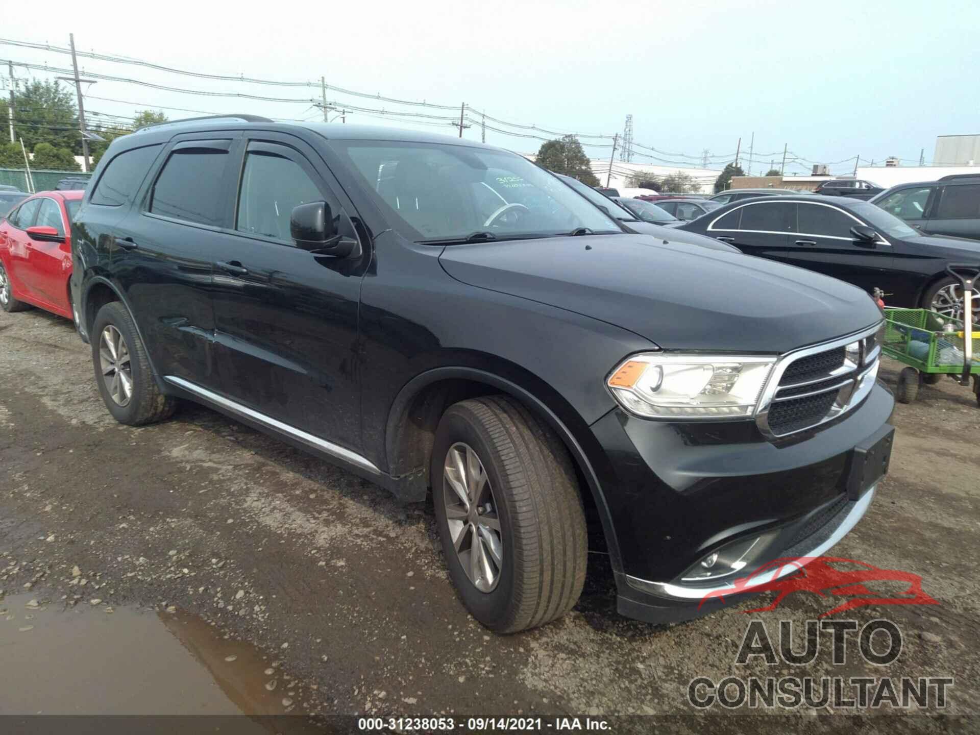 DODGE DURANGO 2016 - 1C4RDJDG5GC362200