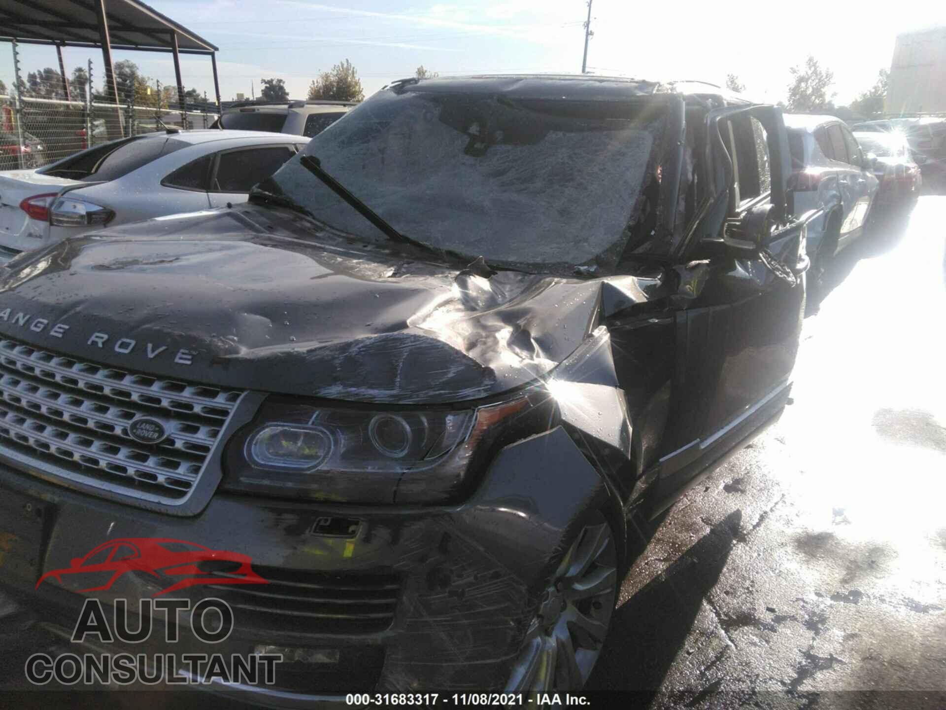 LAND ROVER RANGE ROVER 2017 - SALGS2FE5HA359575