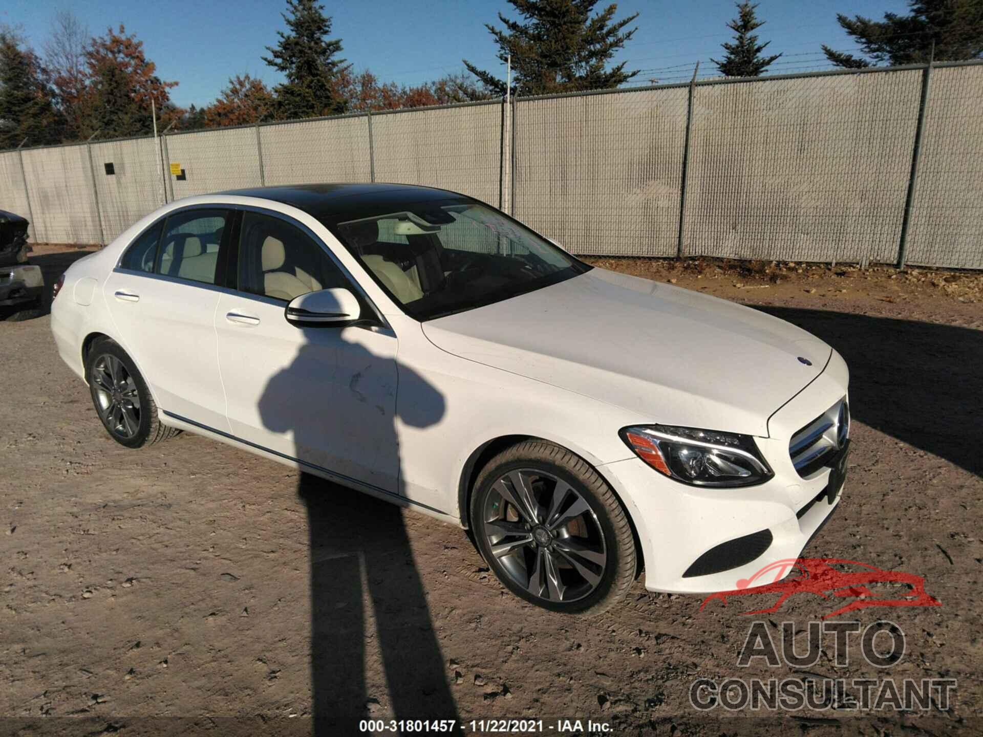 MERCEDES-BENZ C-CLASS 2016 - WDDWF4KB5GR160322