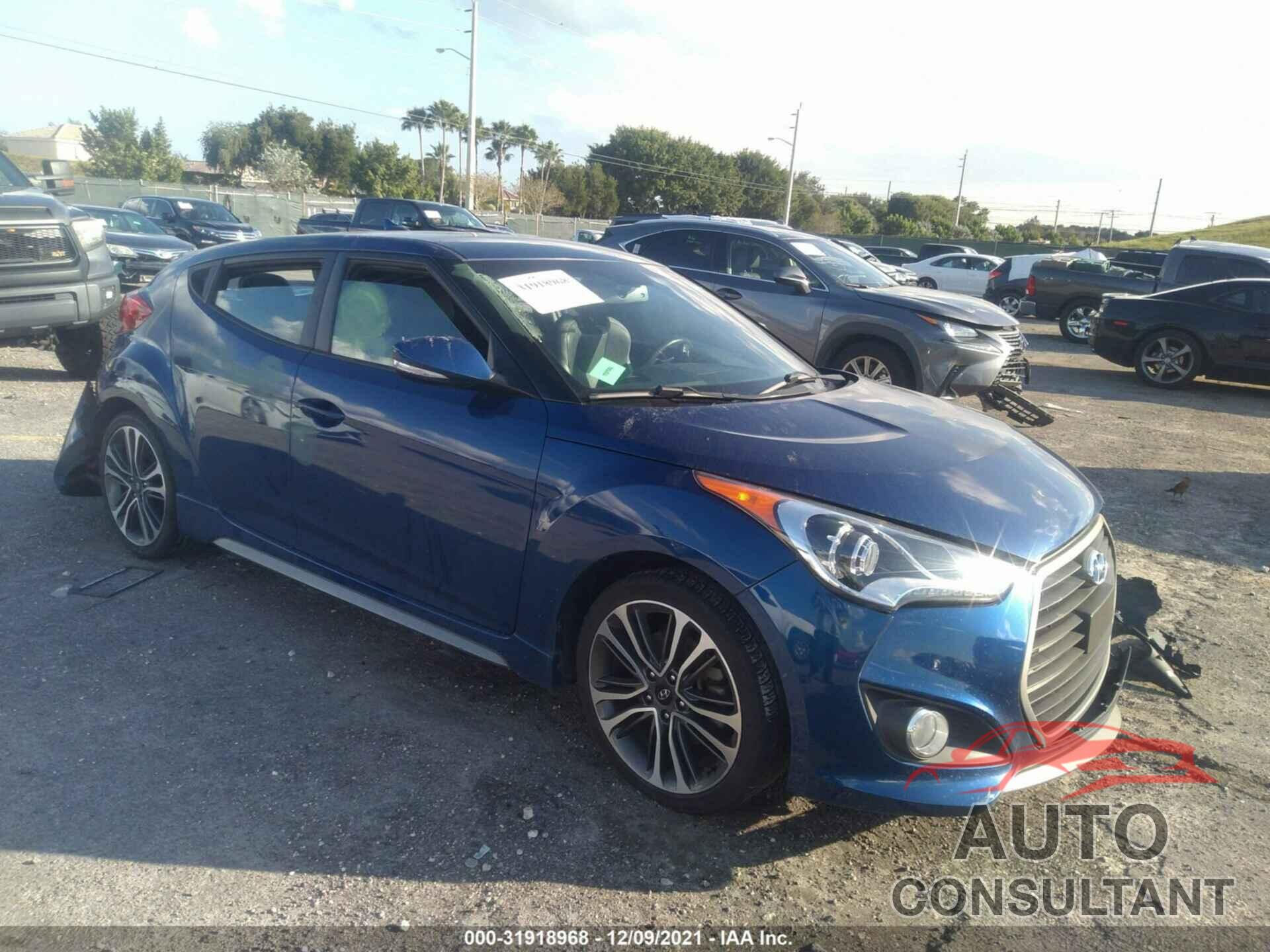 HYUNDAI VELOSTER 2016 - KMHTC6AE4GU273247