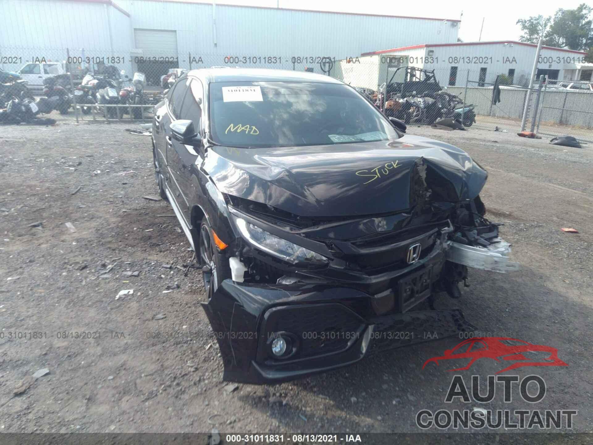 HONDA CIVIC HATCHBACK 2019 - SHHFK7H99KU402408