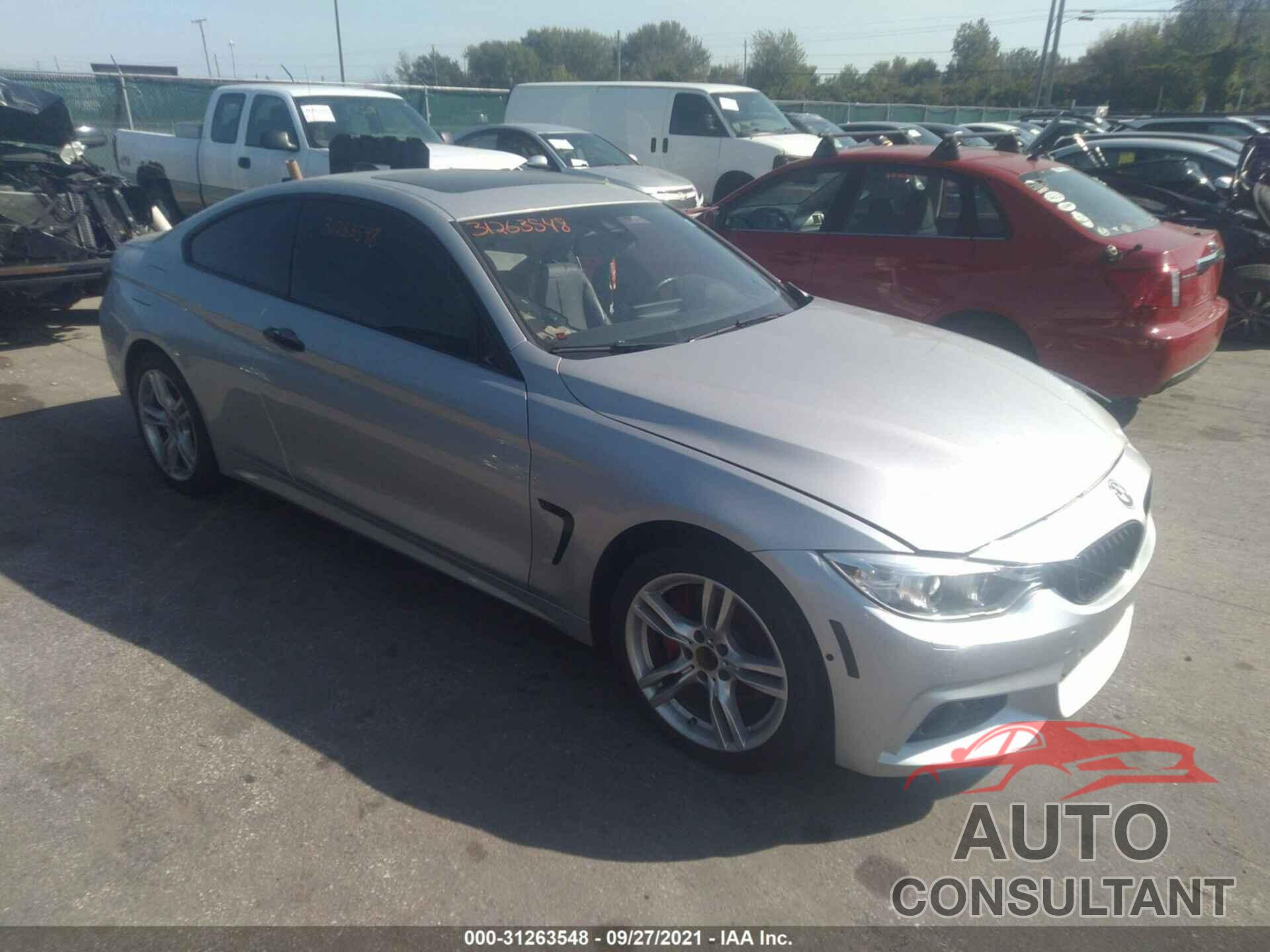 BMW 4 SERIES 2017 - WBA4R9C51HK878570