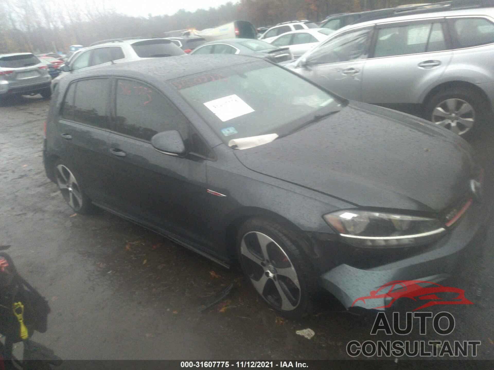 VOLKSWAGEN GOLF GTI 2018 - 3VW547AU9JM291016