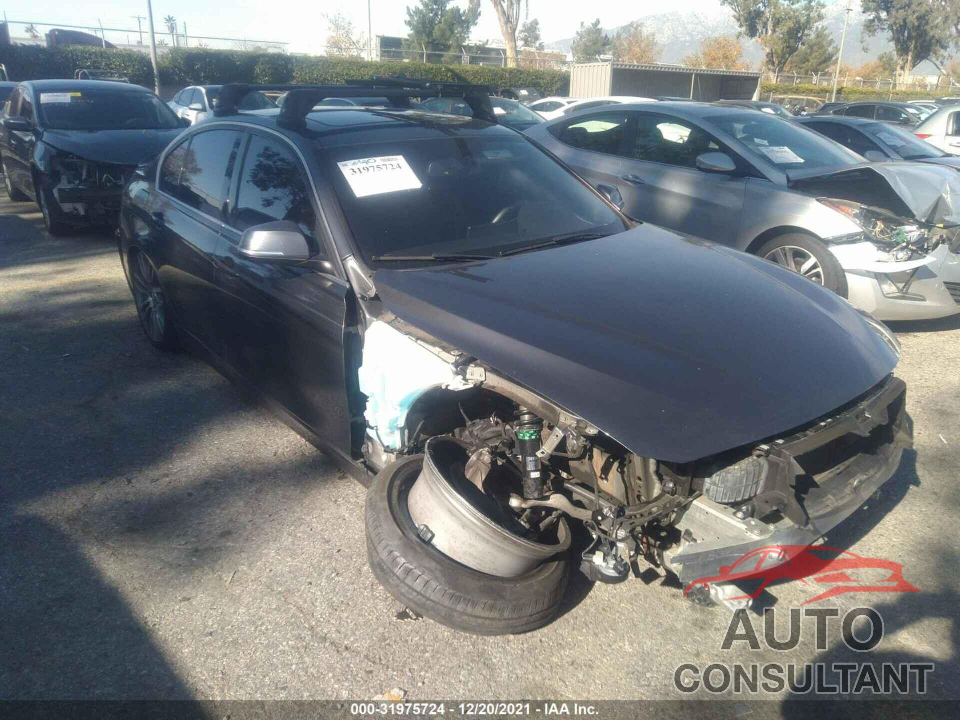 BMW 3 SERIES 2017 - WBA8B9G37HNU53092