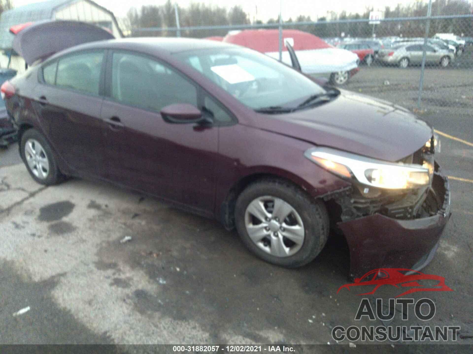 KIA FORTE 2017 - 3KPFK4A79HE149775