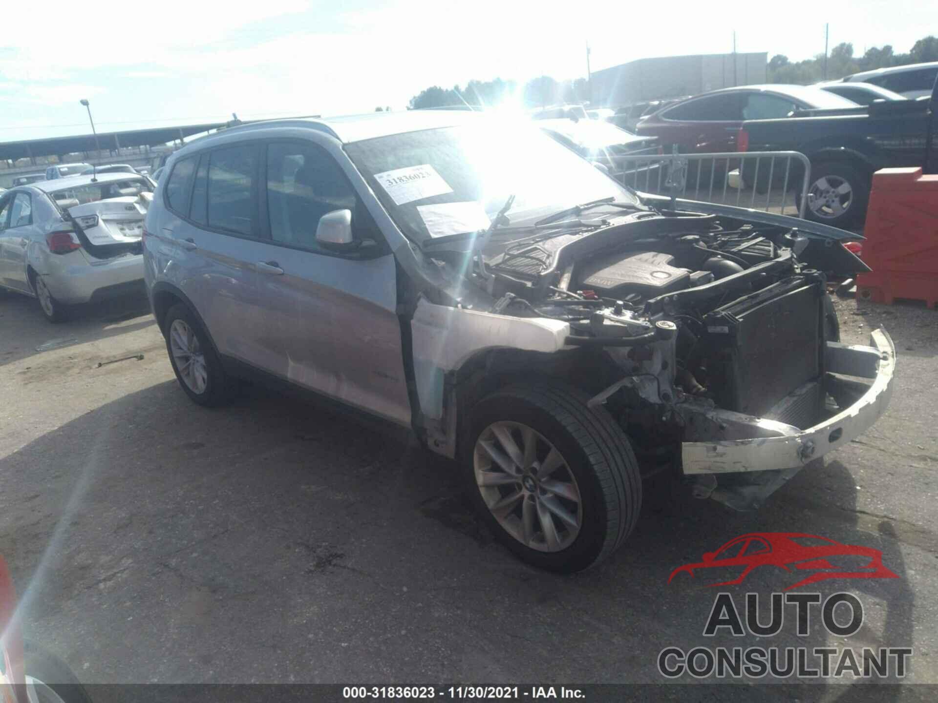 BMW X3 2017 - 5UXWZ7C35H0X41639