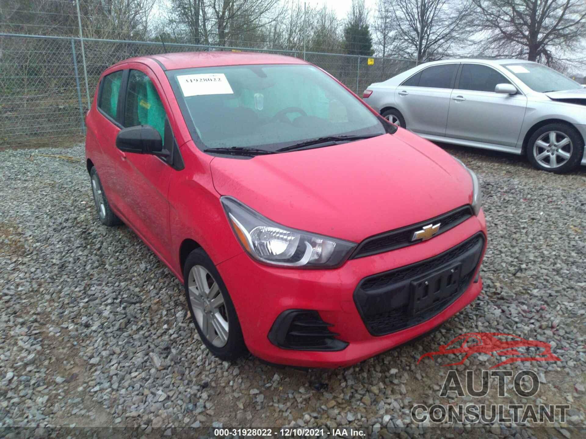 CHEVROLET SPARK 2017 - KL8CB6SA4HC760208