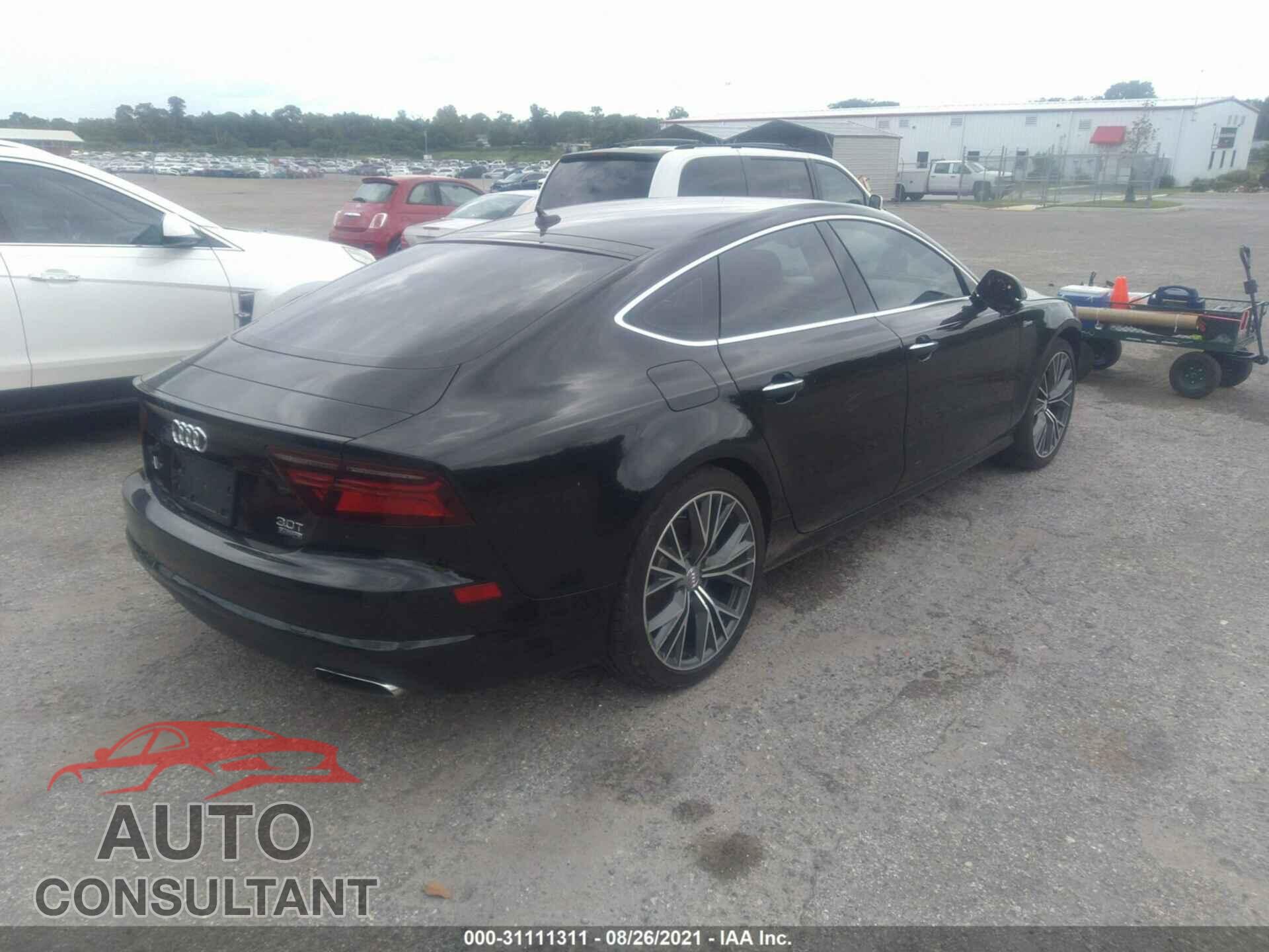 AUDI A7 2016 - WAU2GAFC4GN116677