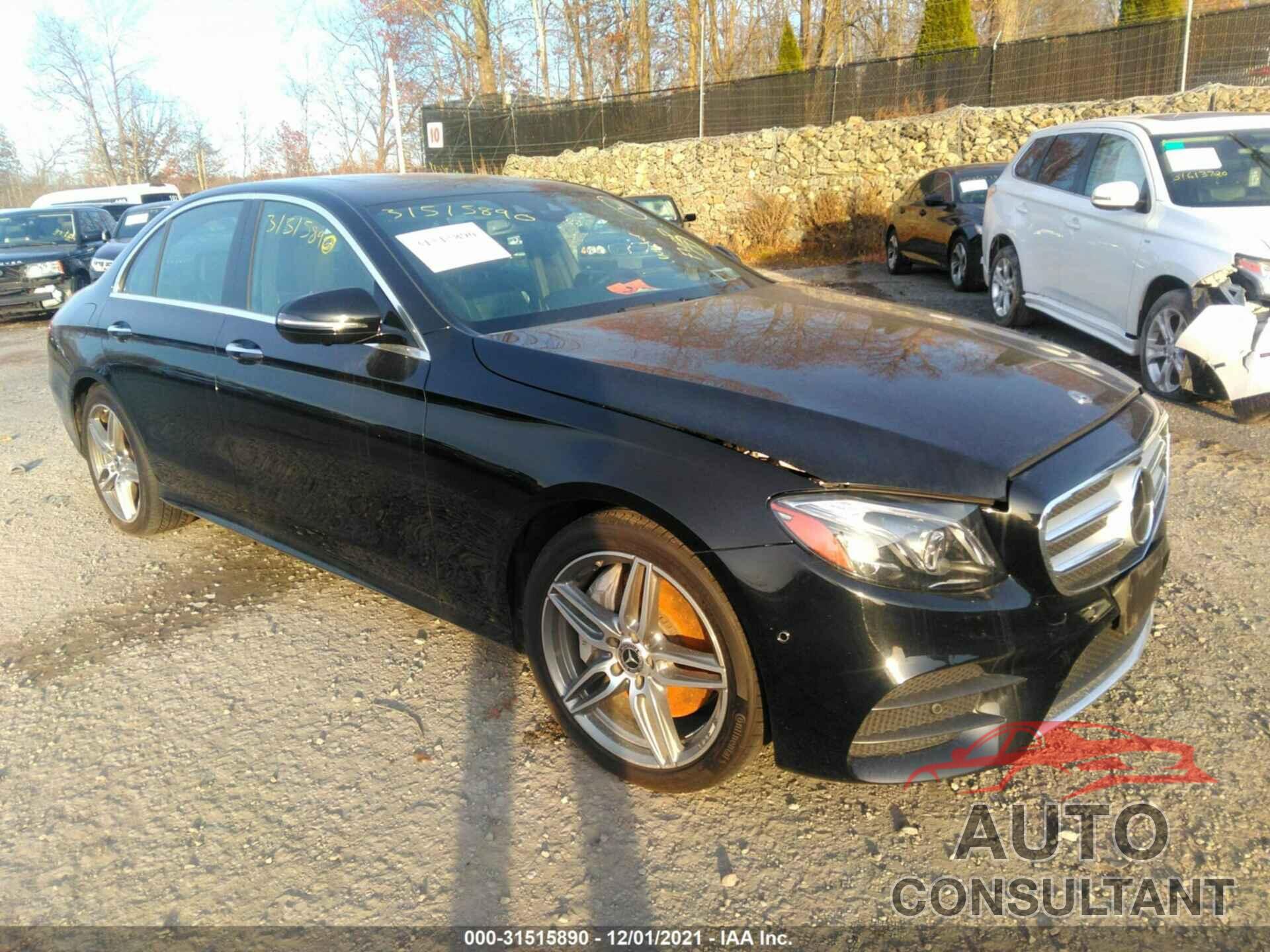 MERCEDES-BENZ E-CLASS 2018 - WDDZF4KB5JA340337