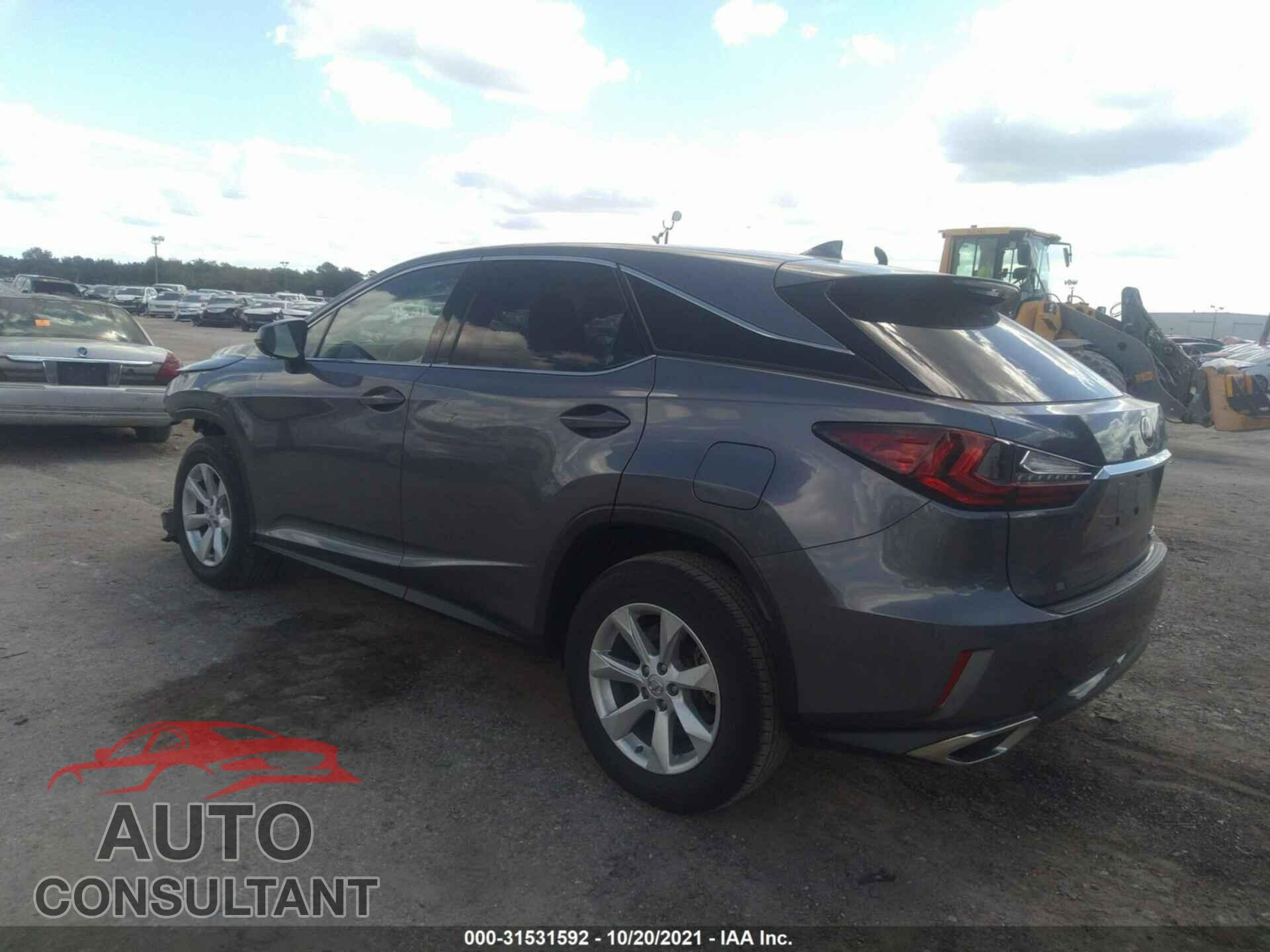 LEXUS RX 2017 - 2T2ZZMCA5HC086444