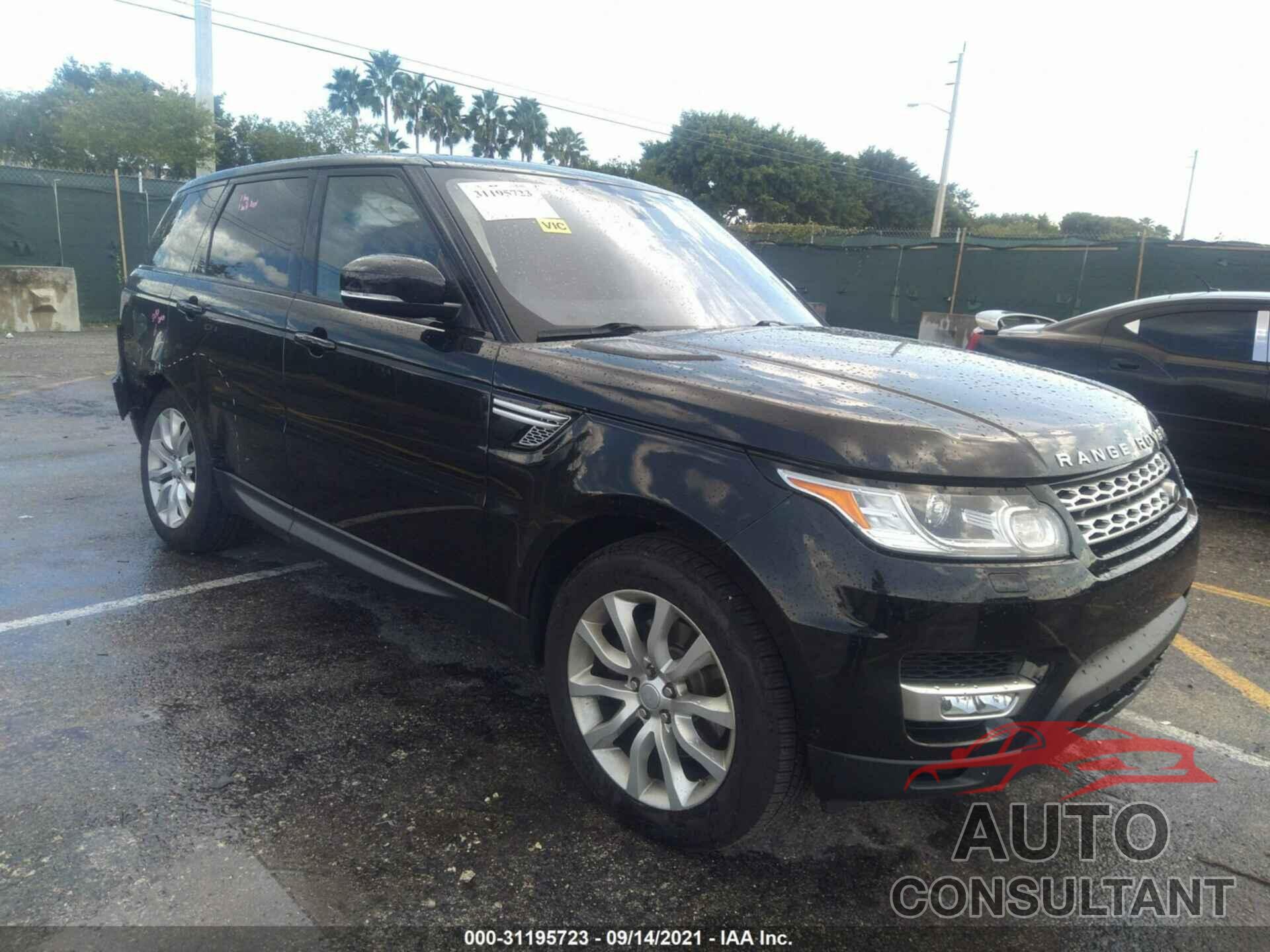 LAND ROVER RANGE ROVER SPORT 2016 - SALWR2VF1GA637128