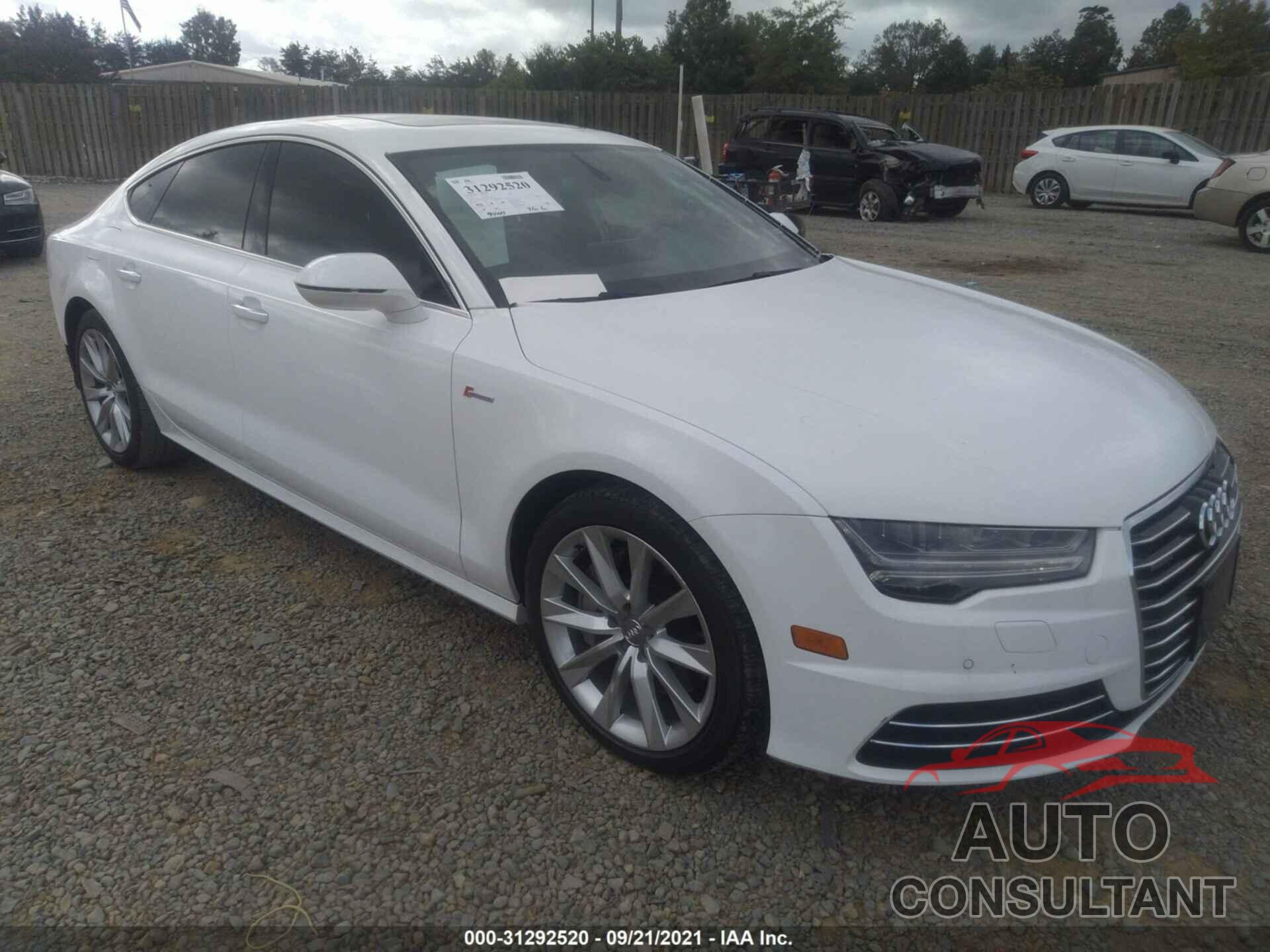 AUDI A7 2016 - WAUWGAFC0GN099328