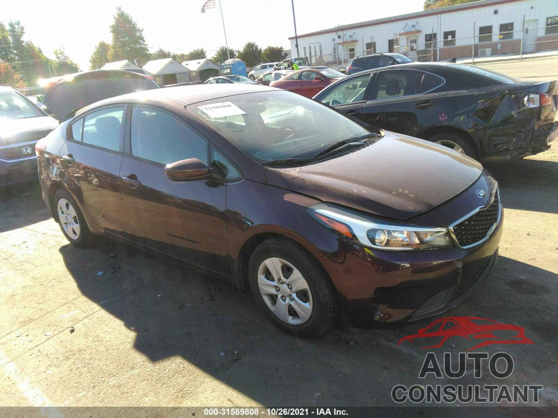 KIA FORTE 2017 - 3KPFK4A79HE084720