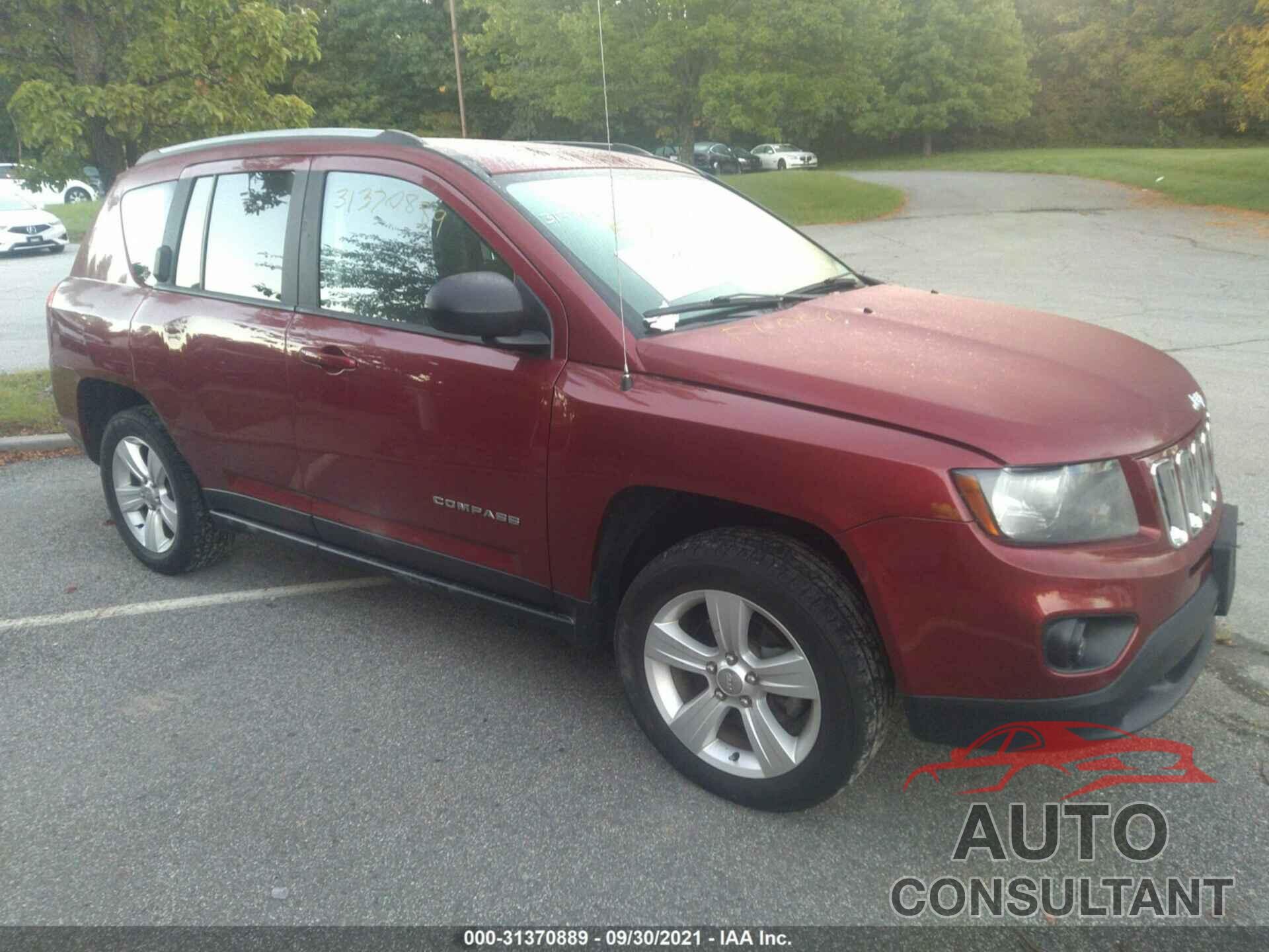 JEEP COMPASS 2017 - 1C4NJDBB2HD143884