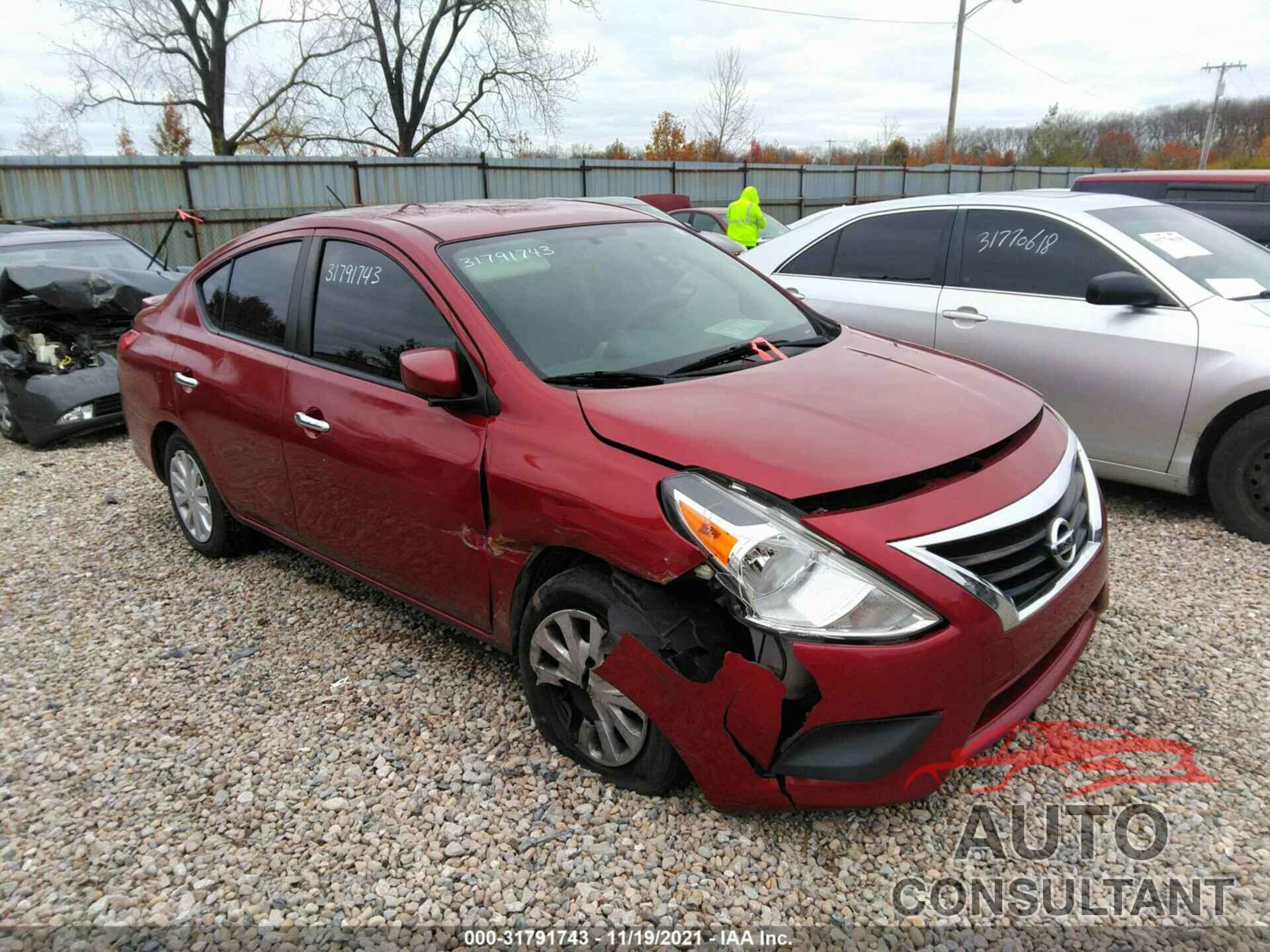 NISSAN VERSA 2016 - 3N1CN7AP9GL821925