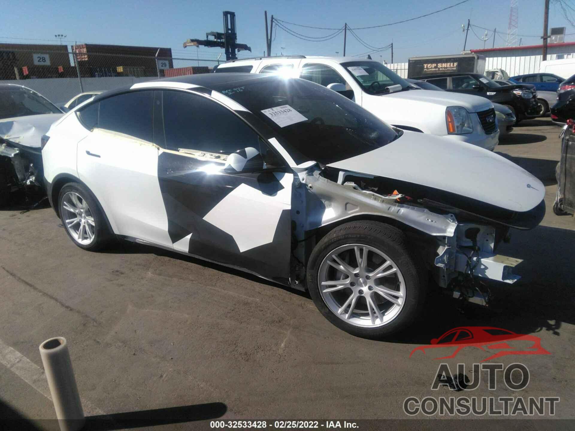 TESLA MODEL Y 2021 - 5YJYGDEE6MF073259